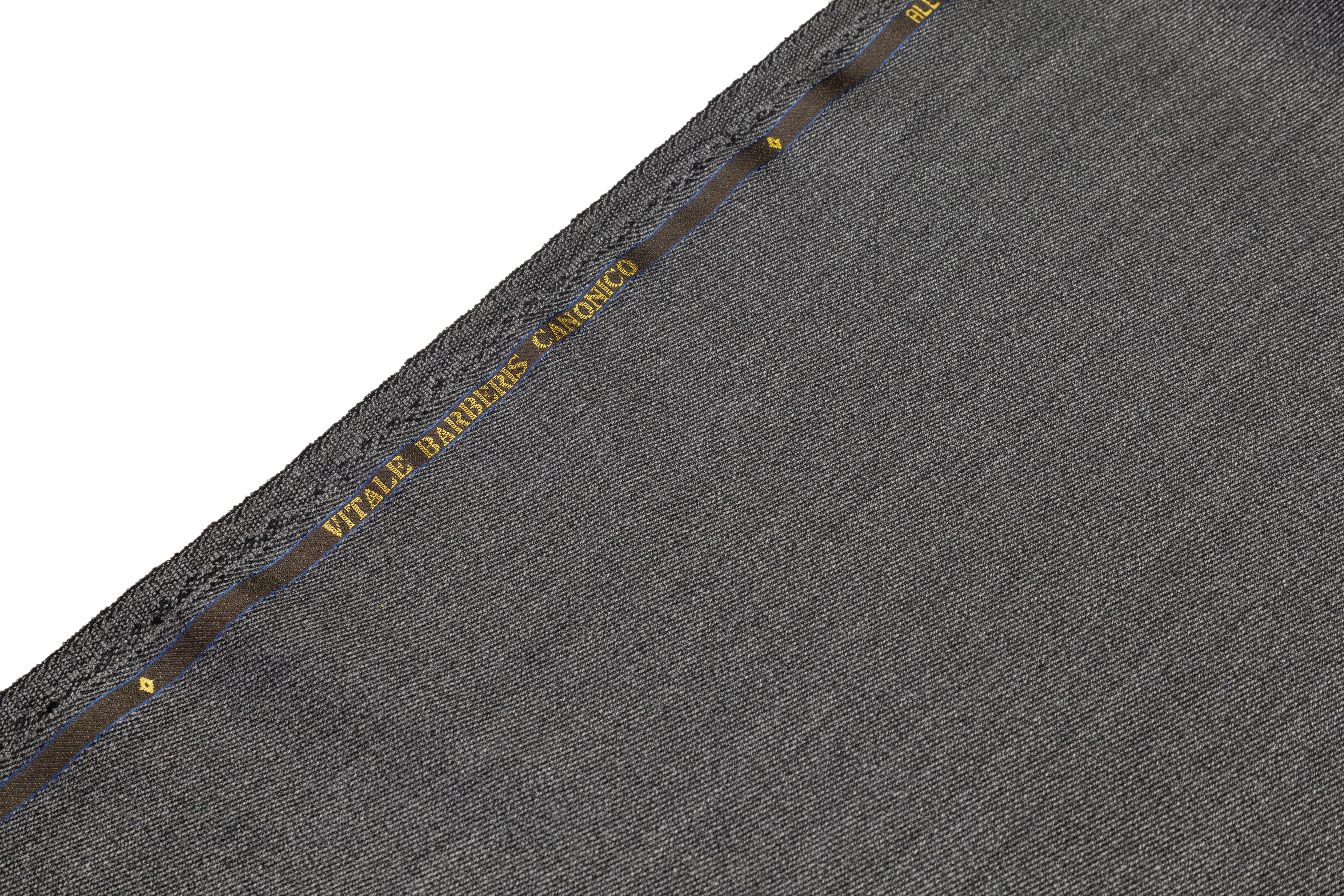 Vitale Barberis Canonico - Italian Wool Gabardine - Charcoal Gray