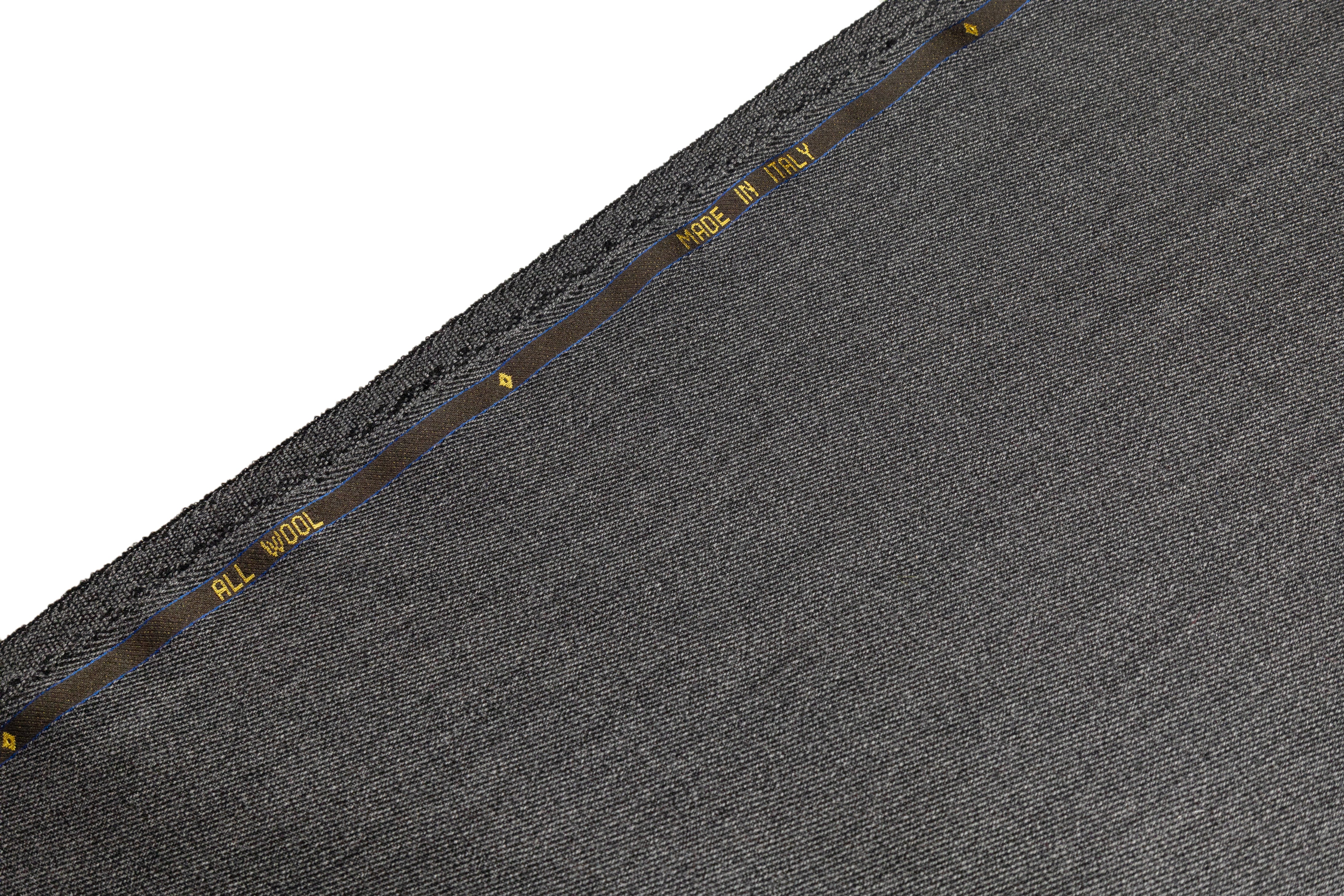 Vitale Barberis Canonico - Italian Wool Gabardine - Charcoal Gray