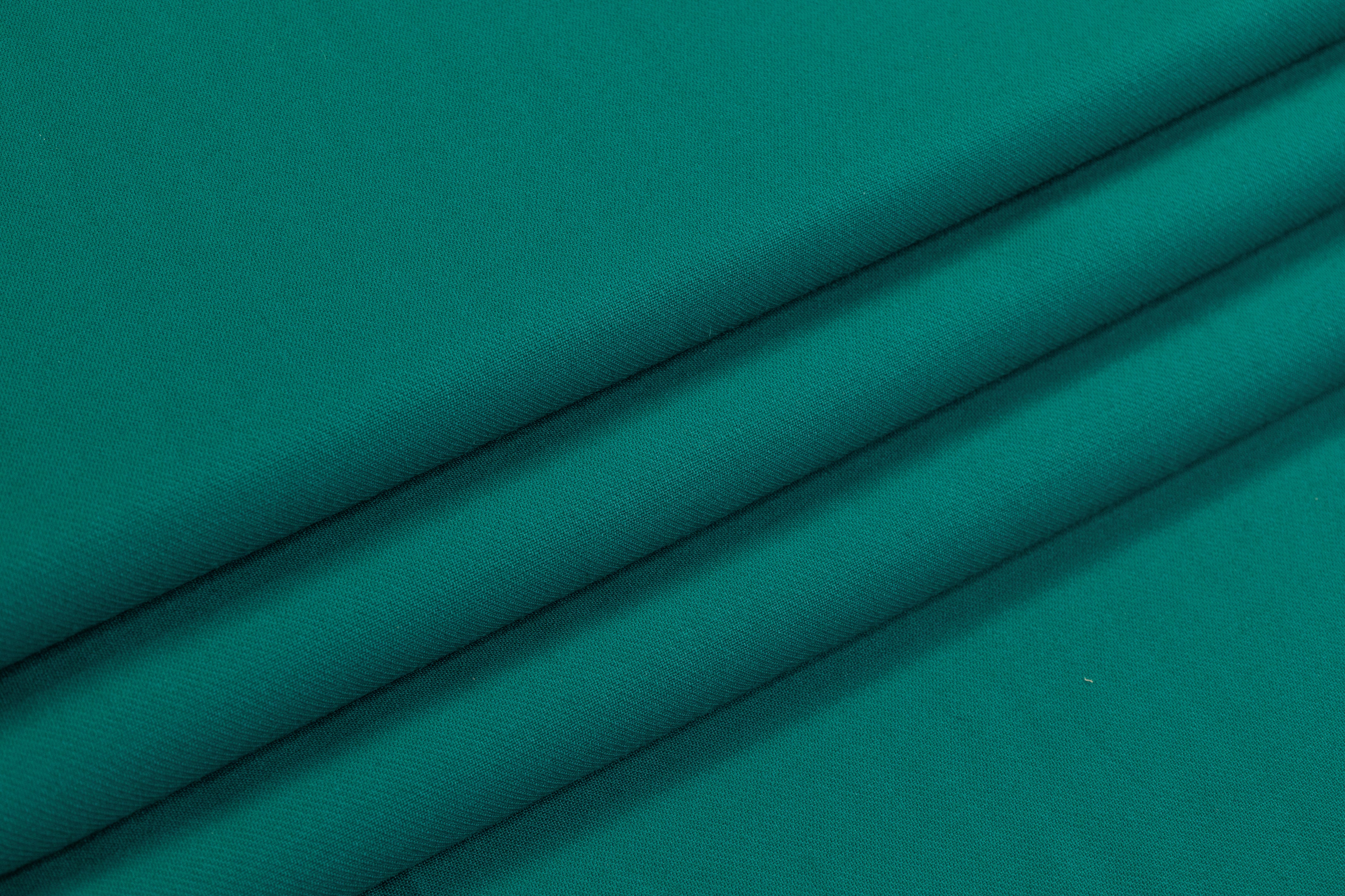 Italian Wool Flannel - Teal Green