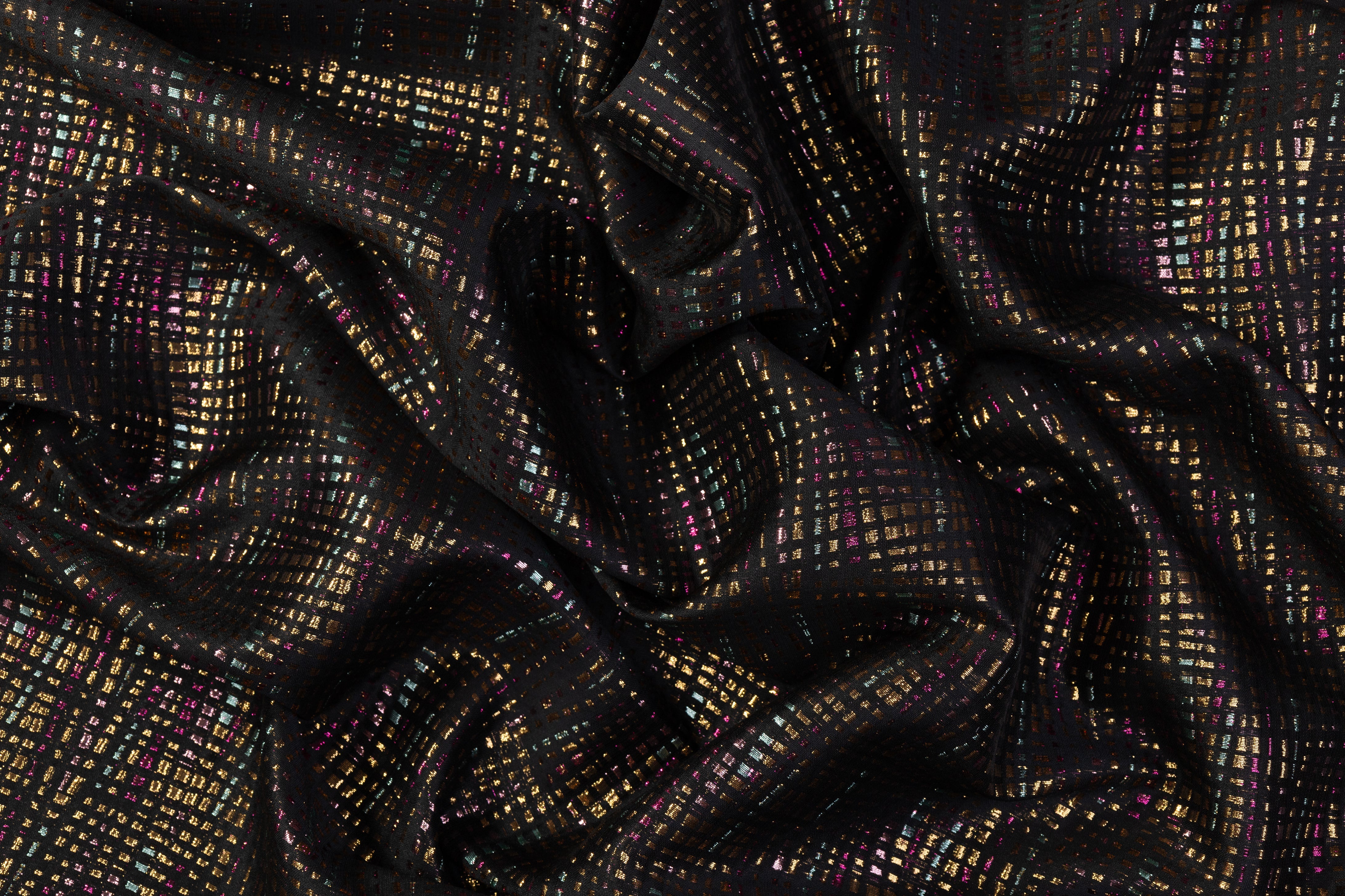 Metallic Brocade - Multicolor