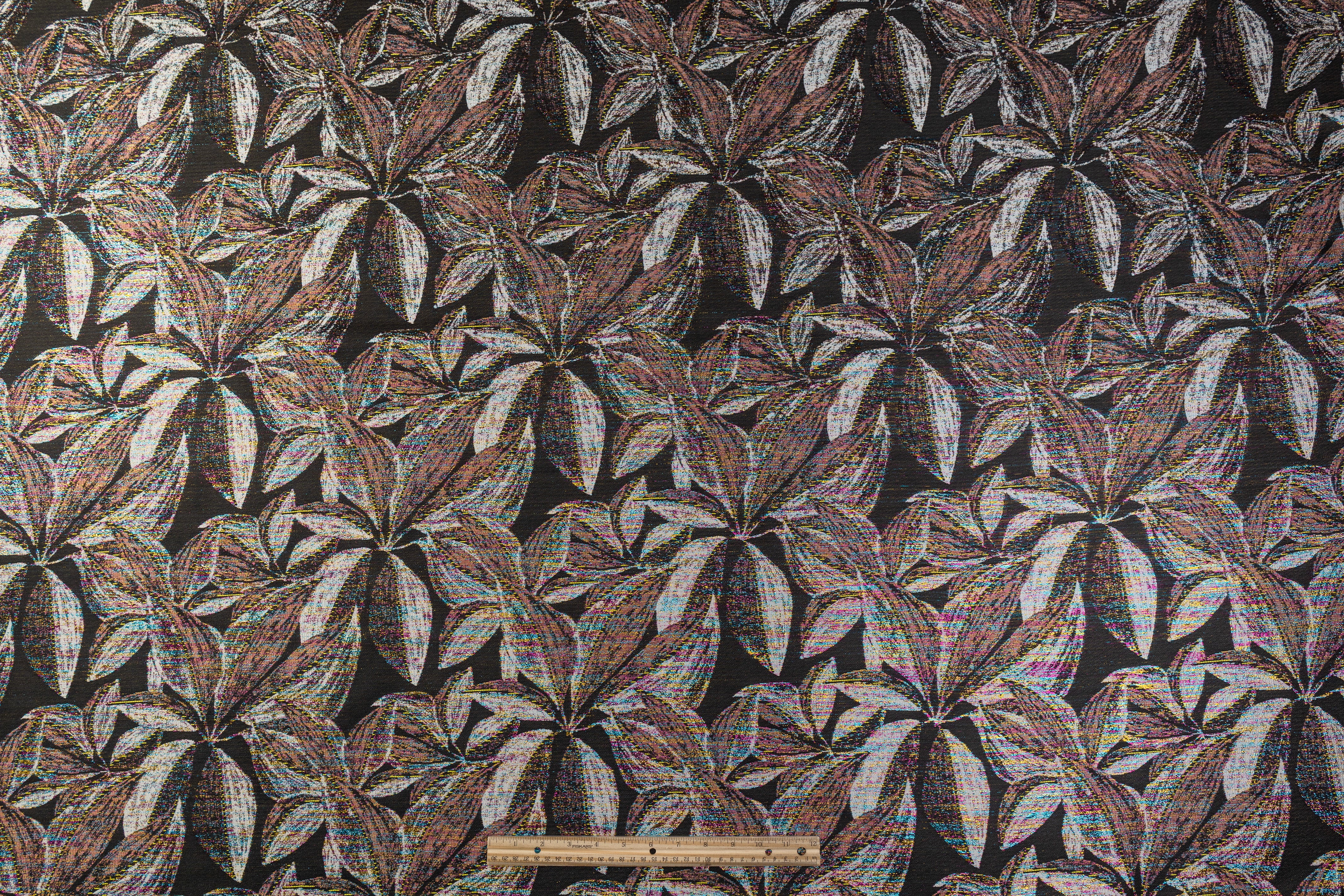 Floral Metallic Brocade - Multicolor