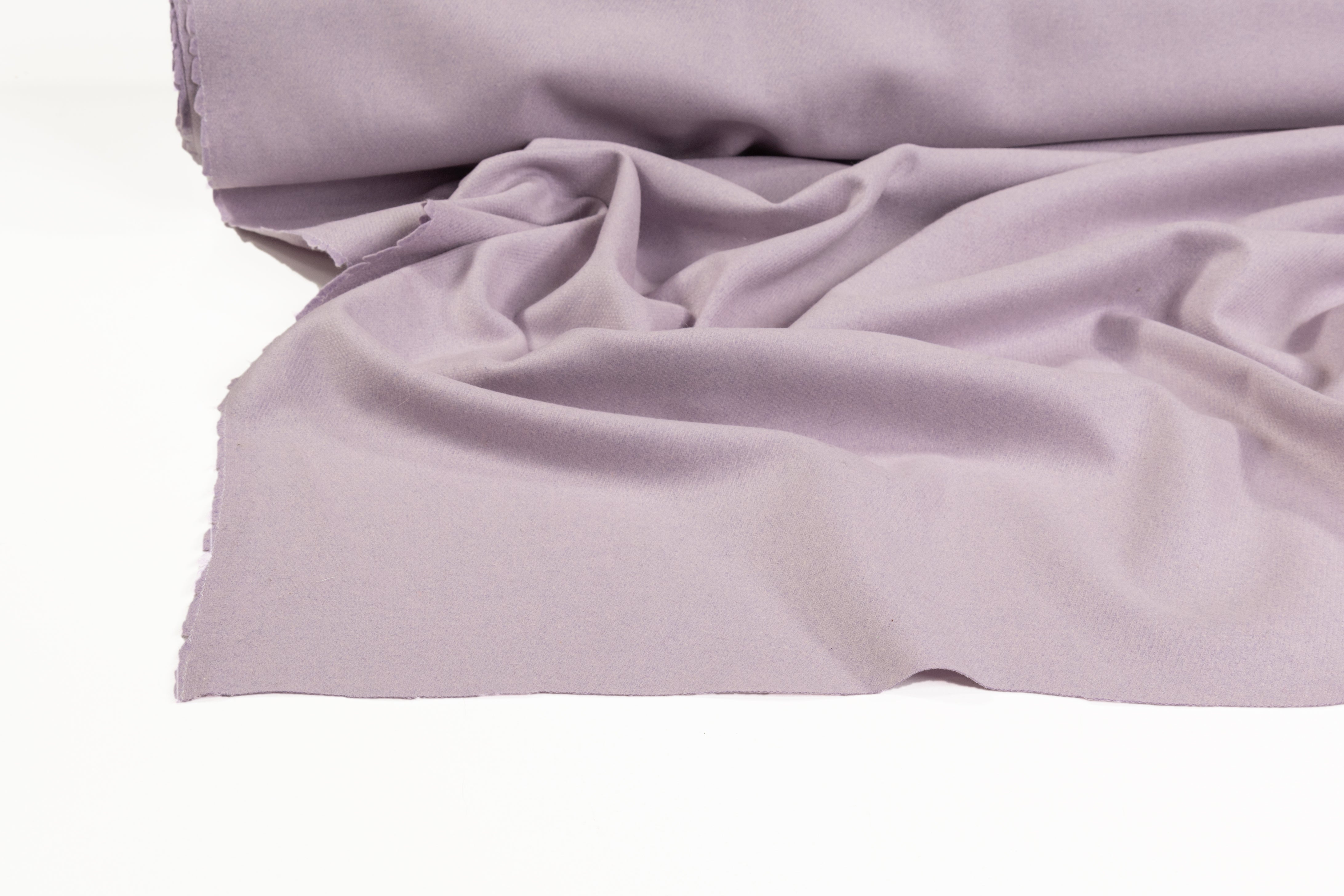 Solid Italian Wool Blend - Lavender