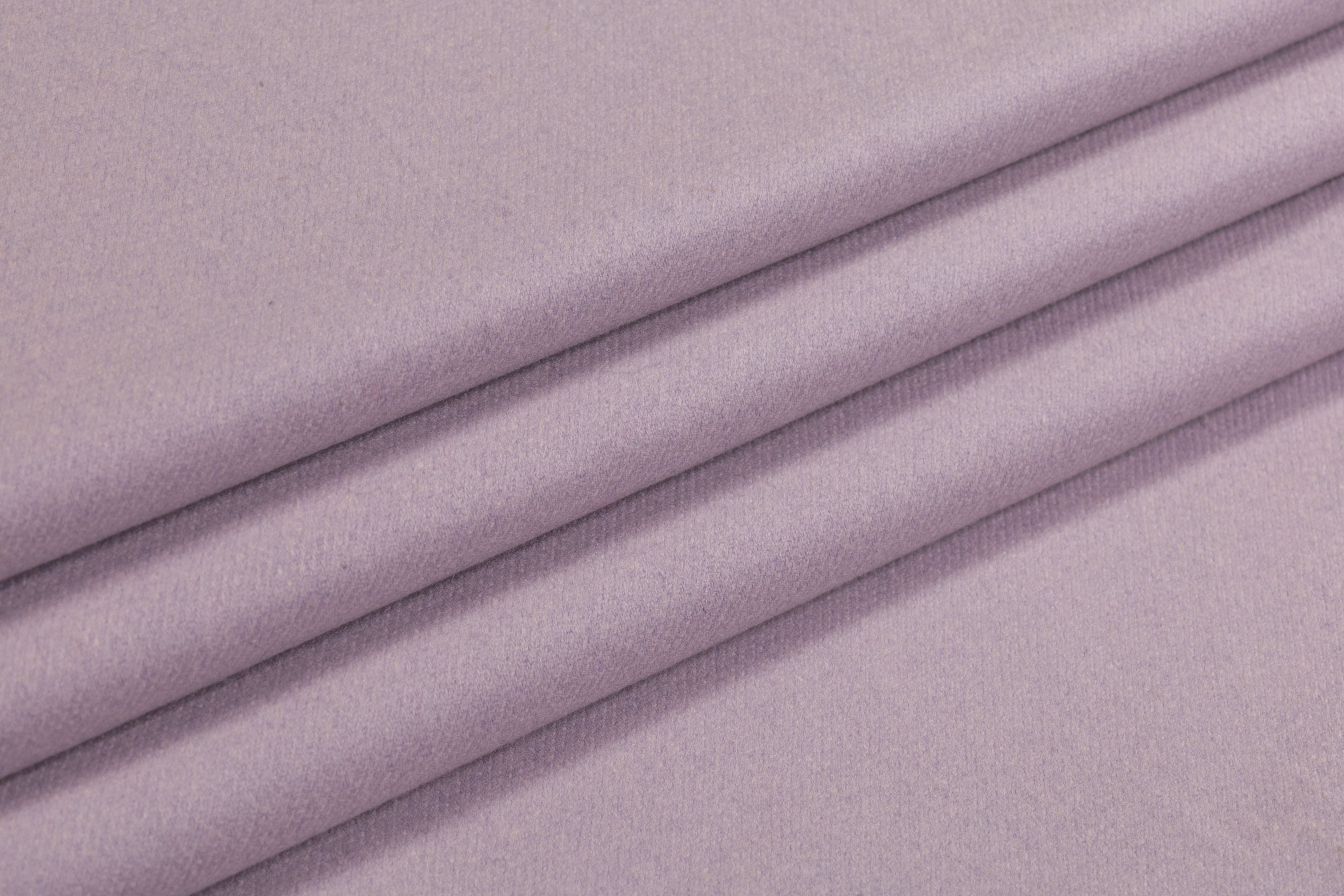 Solid Italian Wool Blend - Lavender