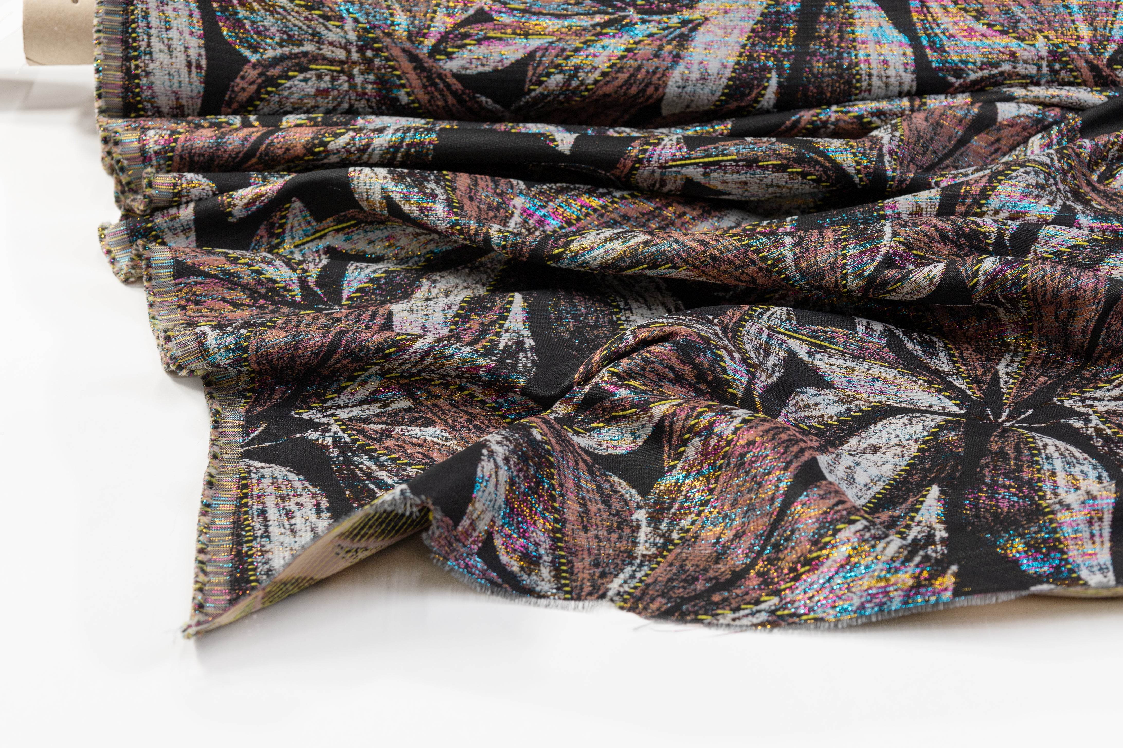 Floral Metallic Brocade - Multicolor