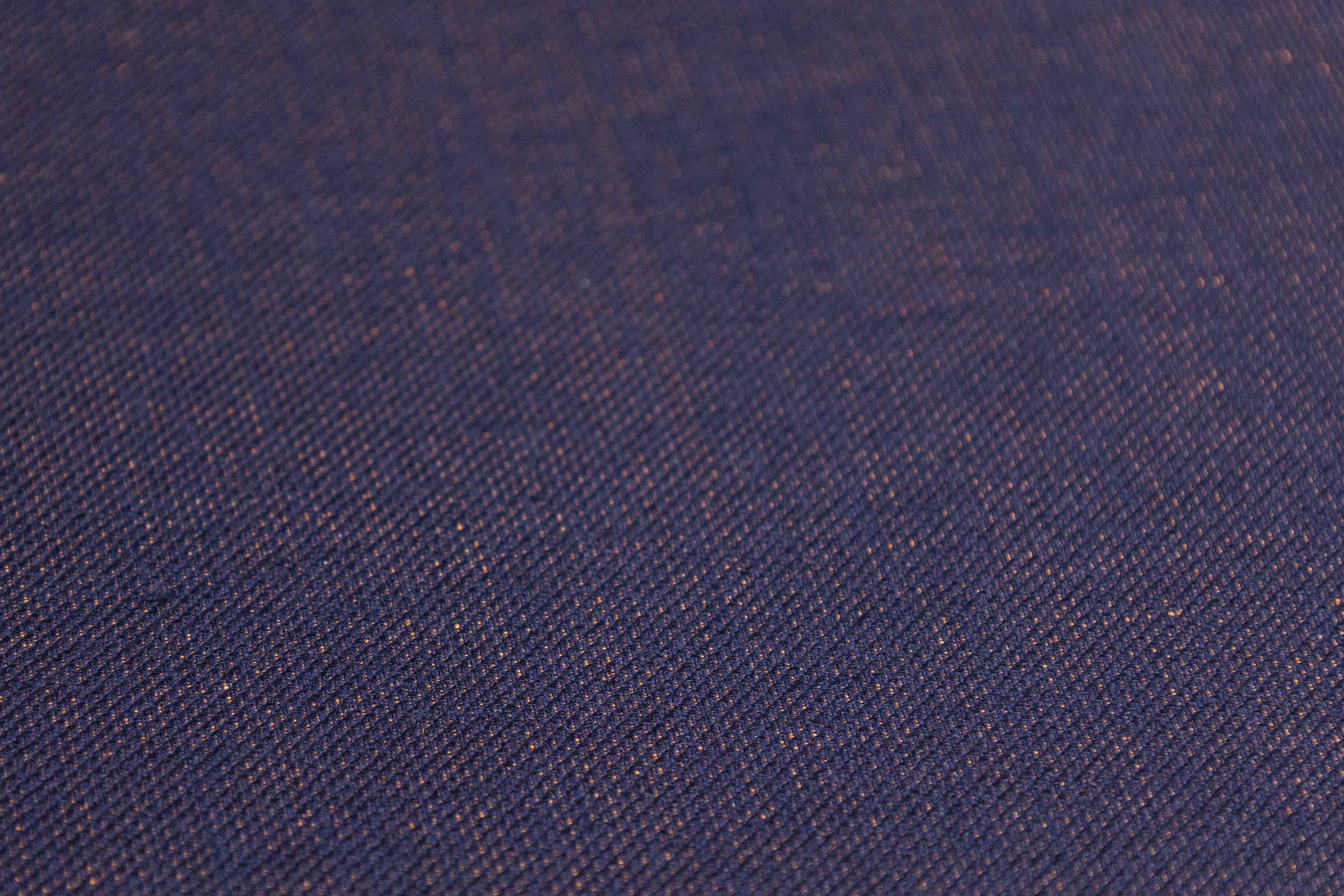 Two-Tone Italian Cashmere Linen Silk Suiting - Navy / Bronze
