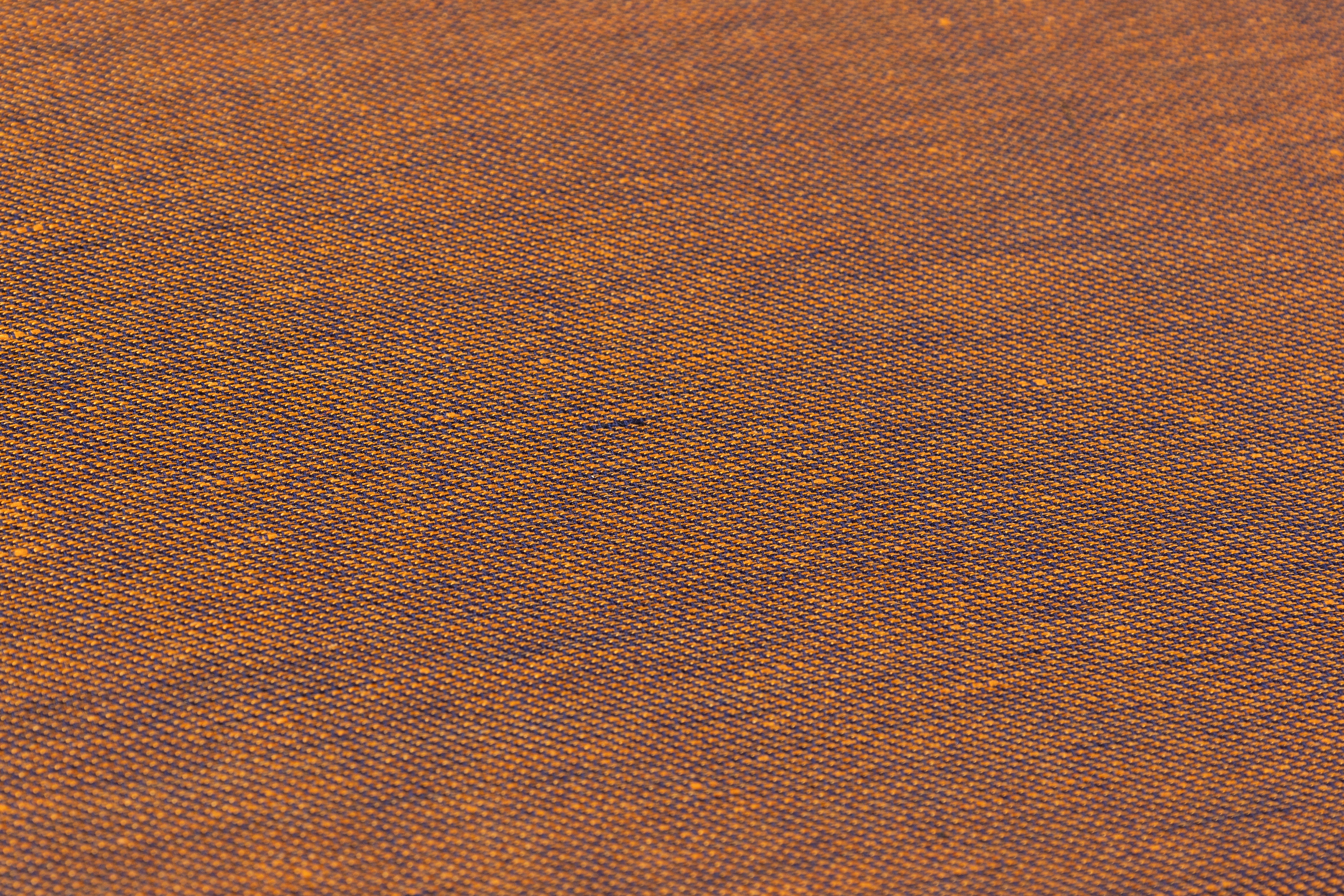 Two-Tone Italian Cashmere Linen Silk Suiting - Navy / Bronze