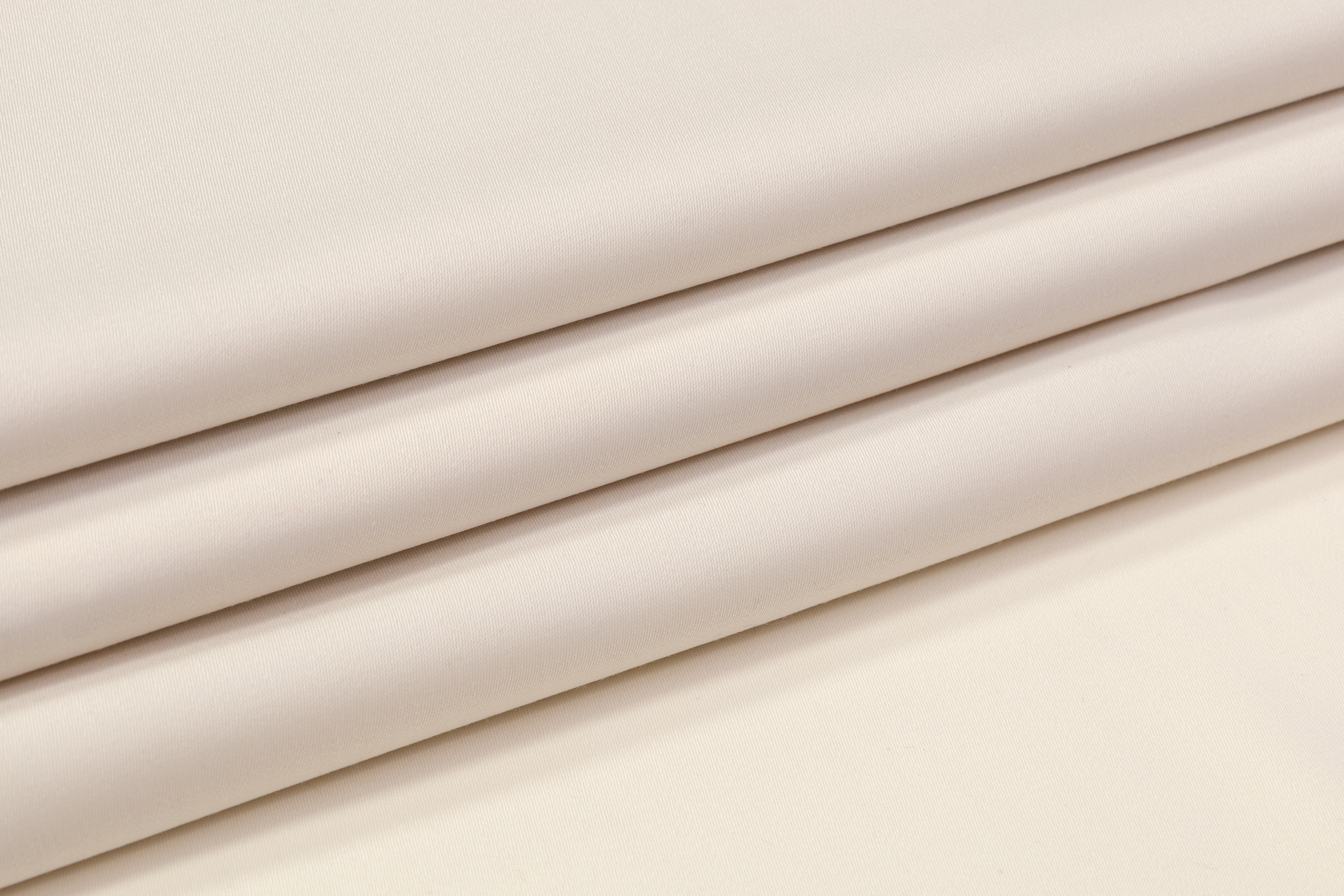 Italian Satin Faille Stretch Wool - Off White