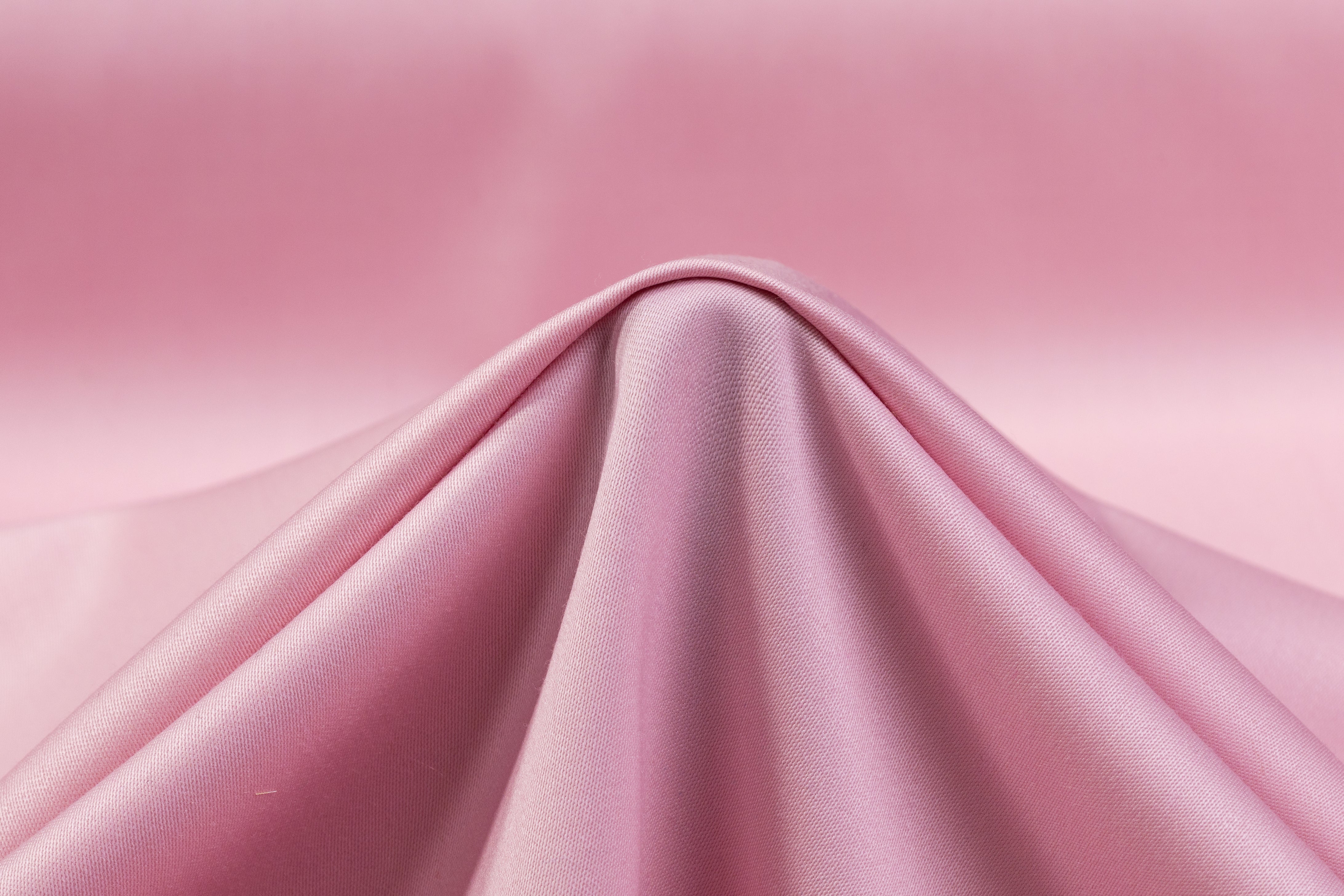 Italian Satin Faille Stretch Wool - Pink