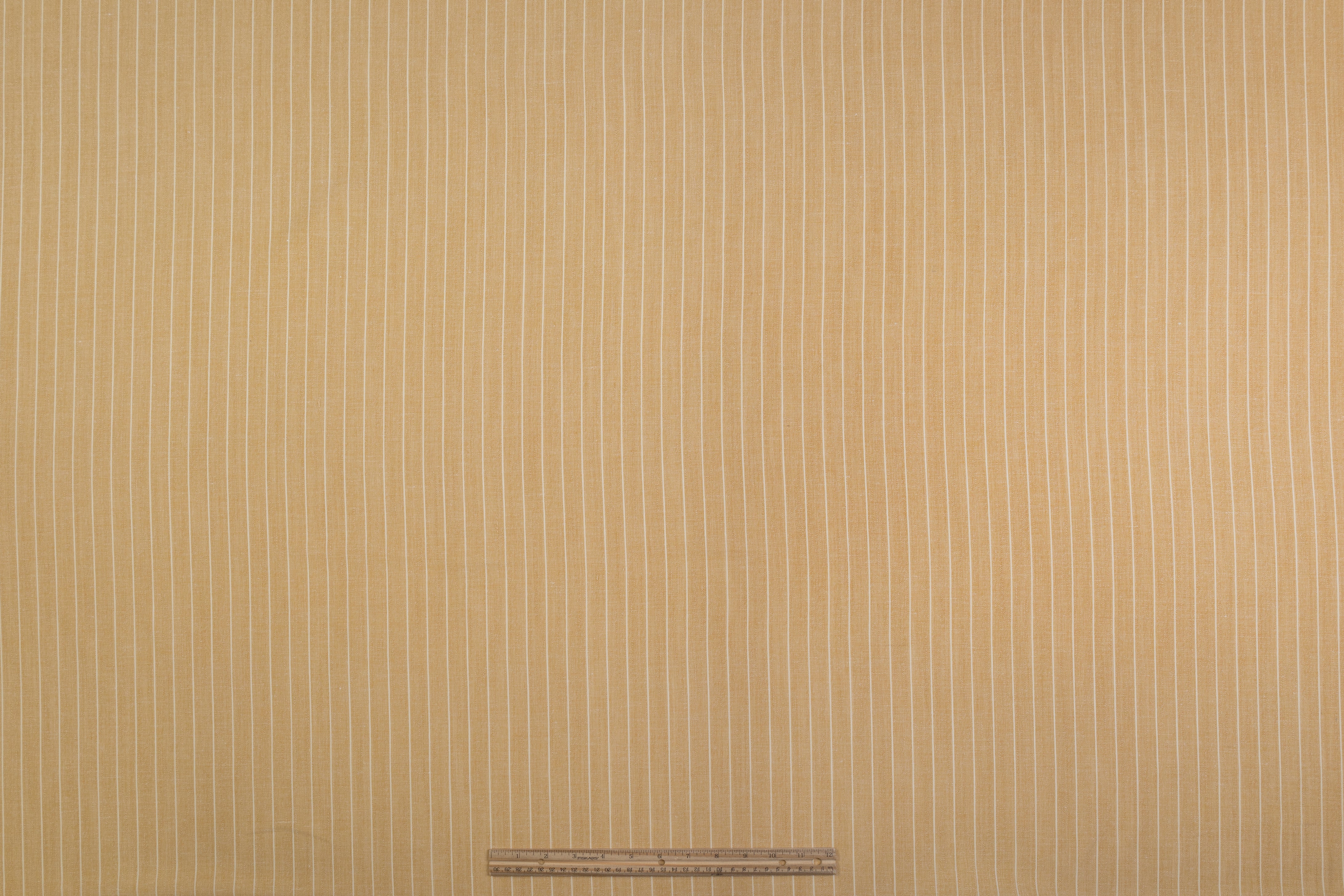 Striped Italian Linen - Beige