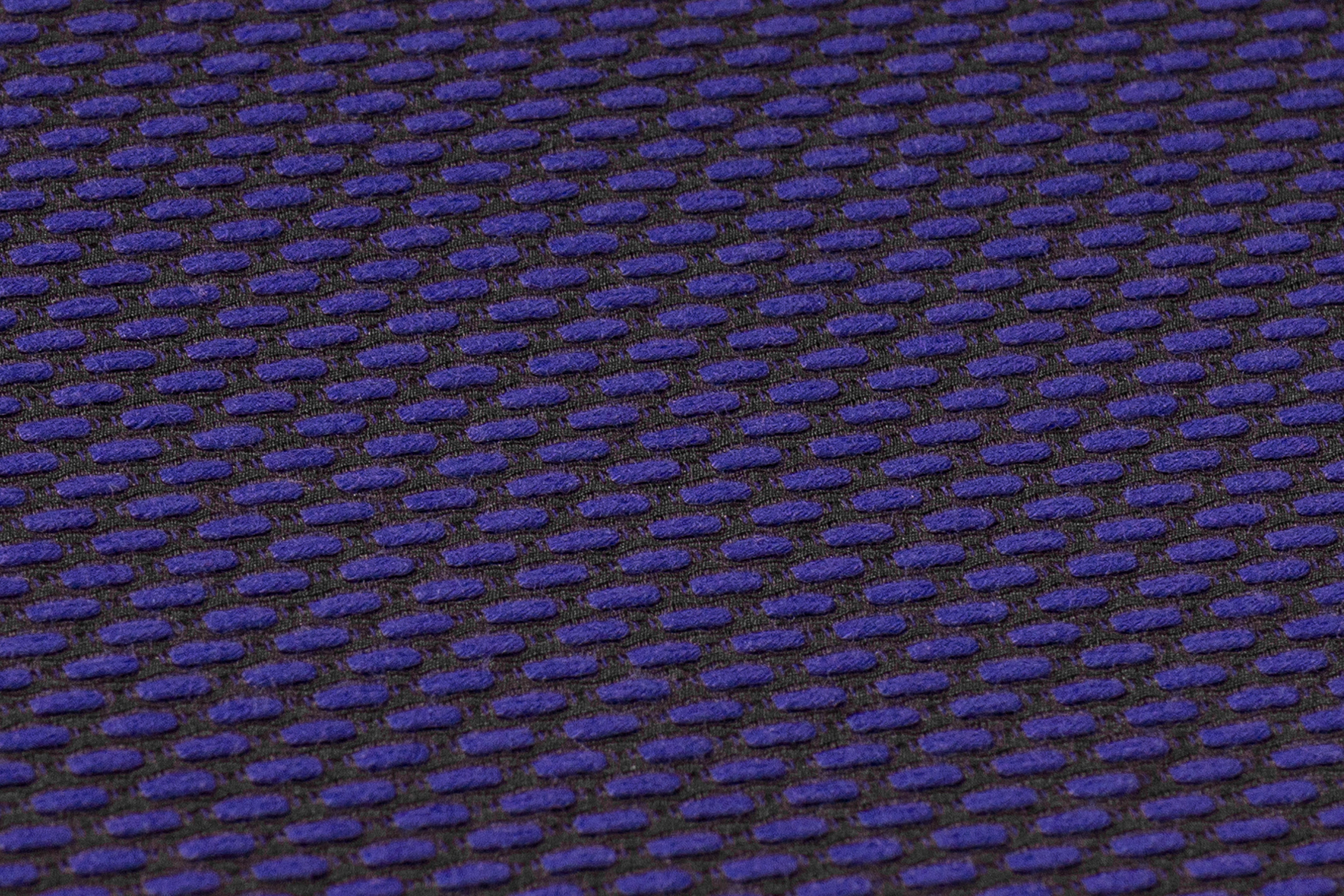 Italian Poly Cotton Brocade - Blue
