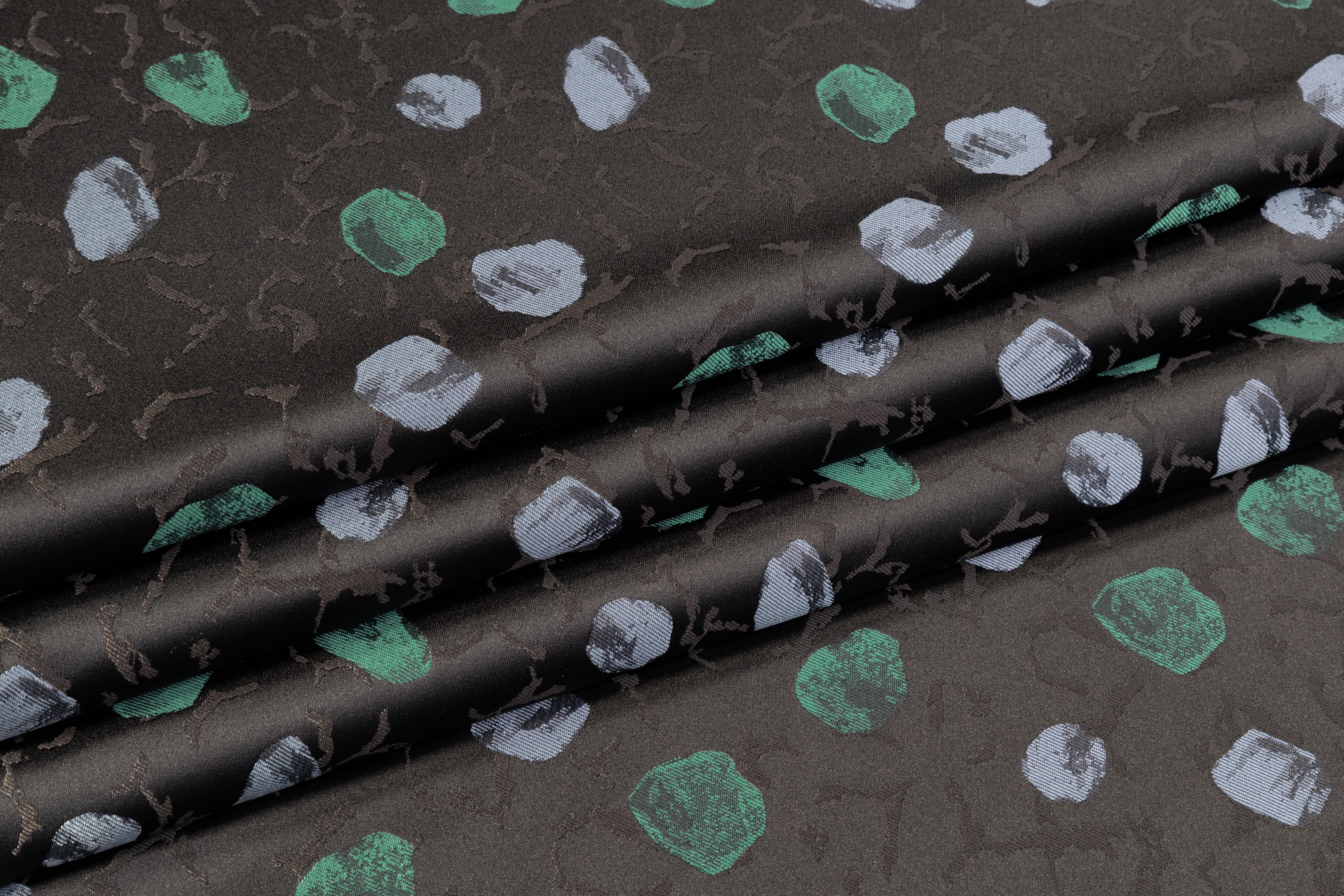 Armani - Gemstone Jacquard - Black / Gray / Green