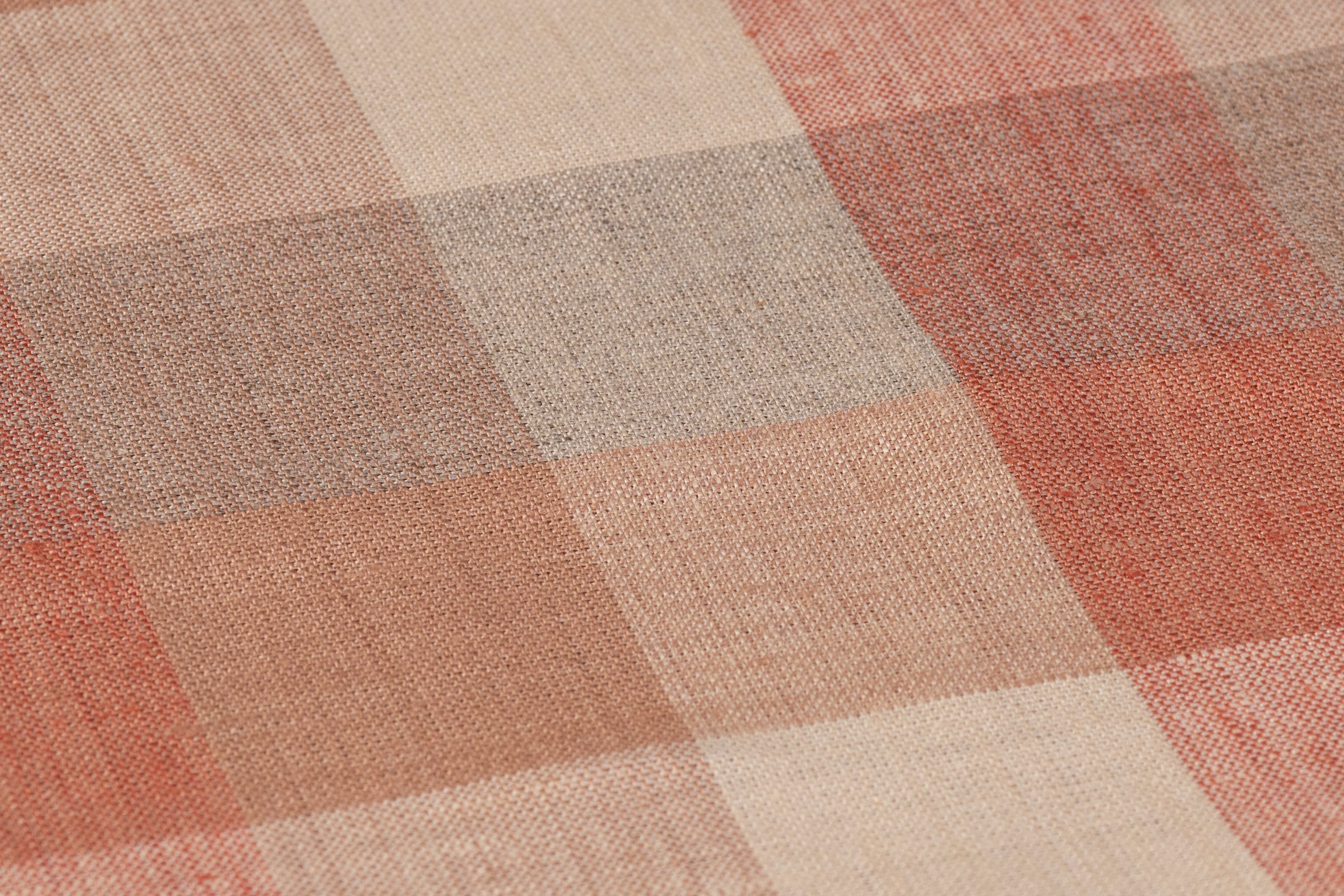 Plaid Italian Linen - Clay