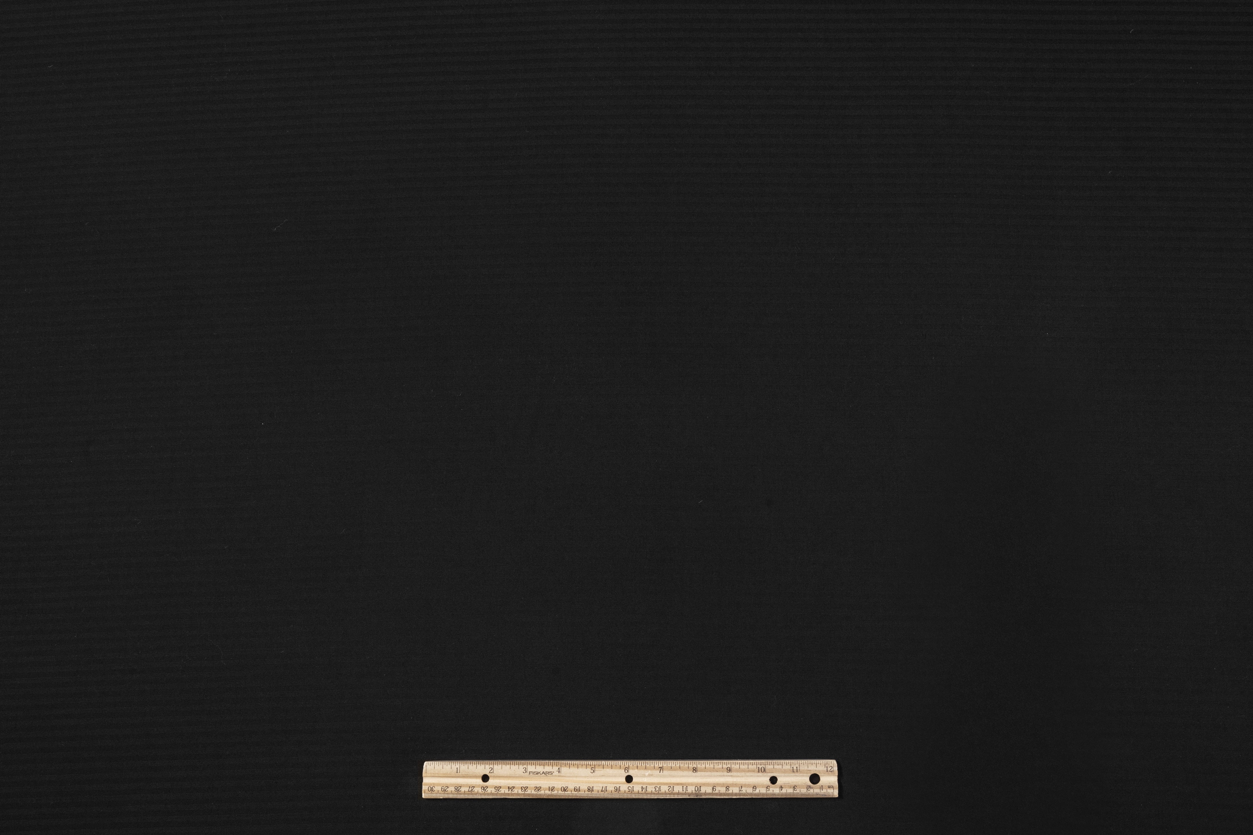 Reda - Striped Italian Wool Suiting - Black