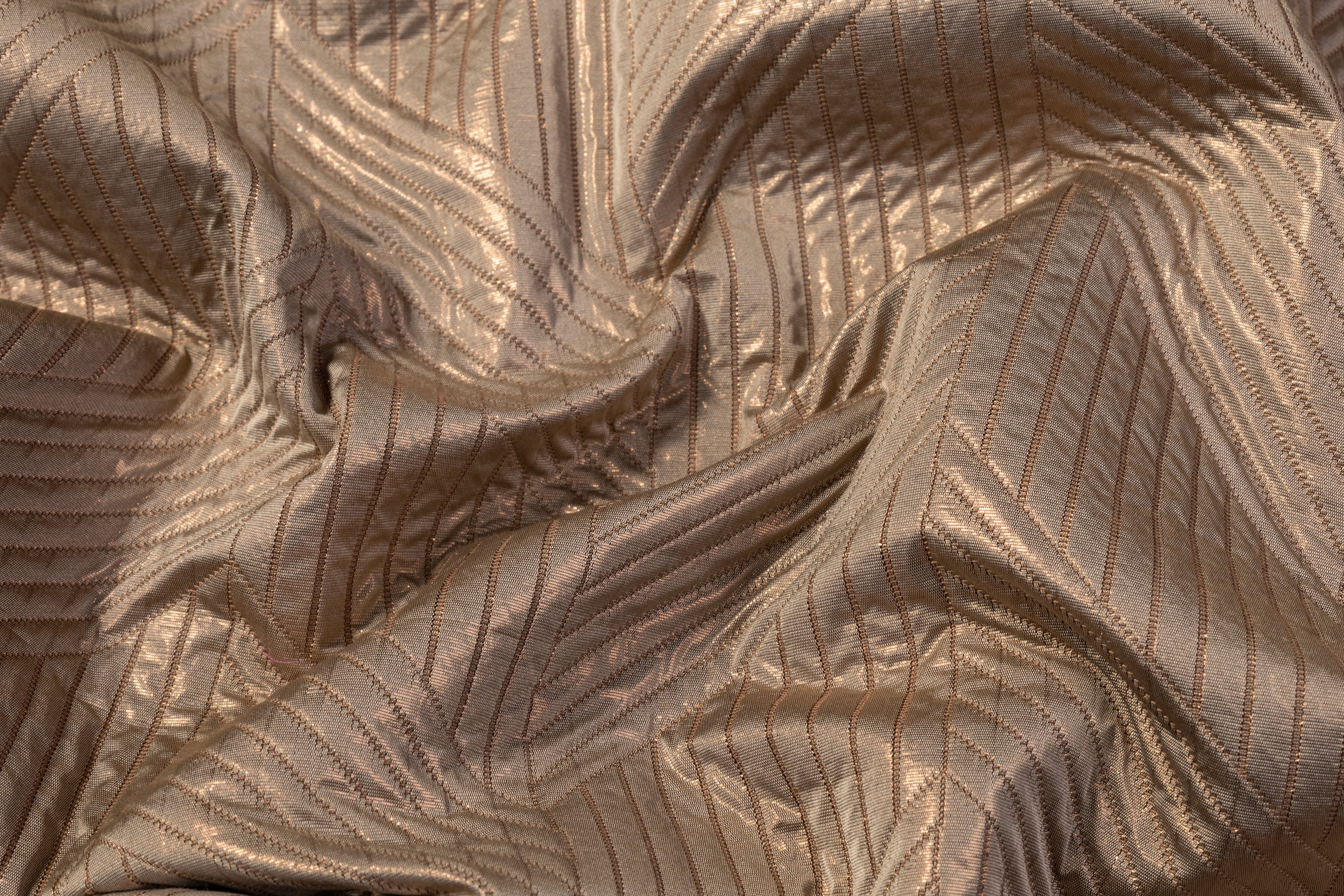 Metallic Matelassé - Bronze