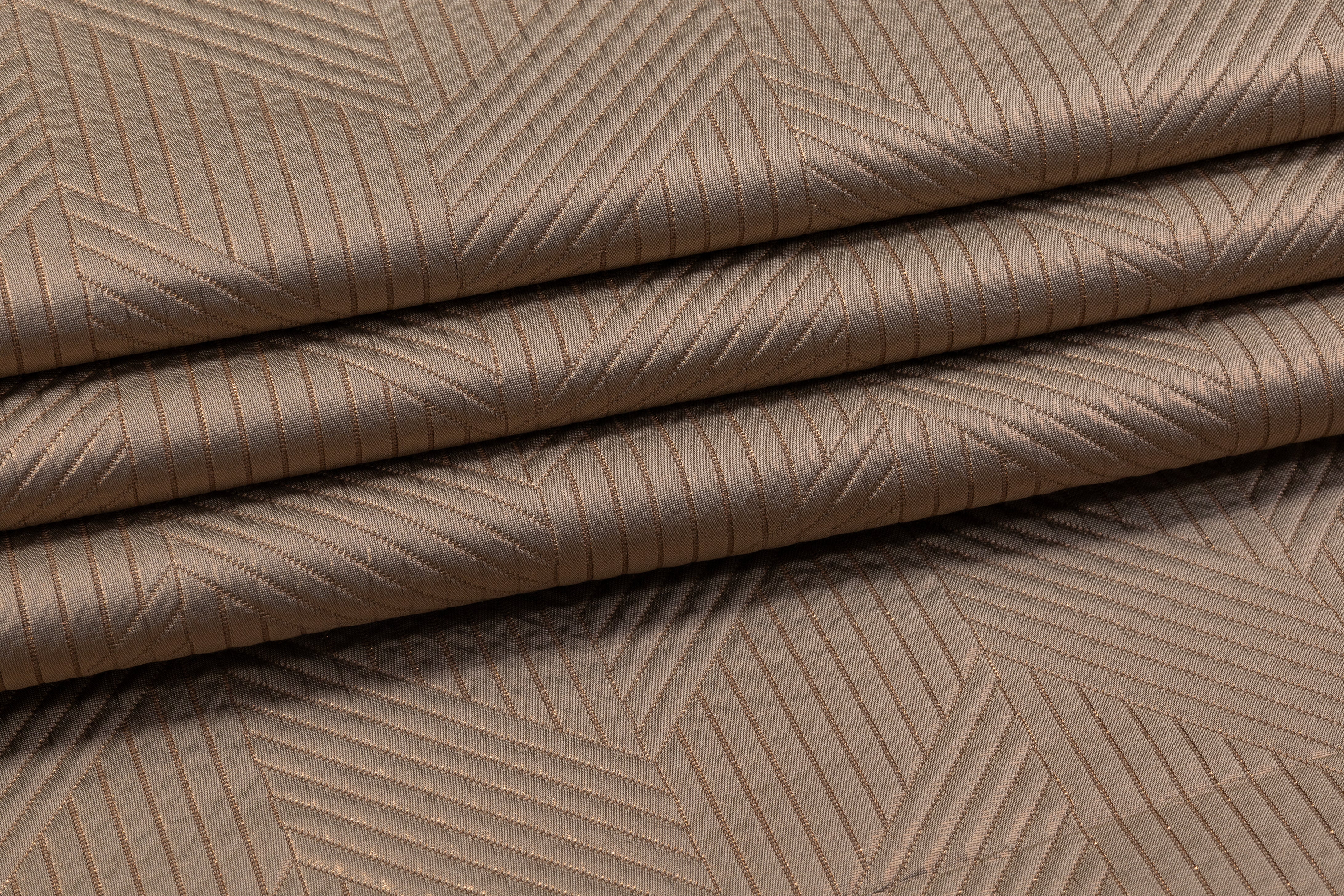 Metallic Matelassé - Bronze