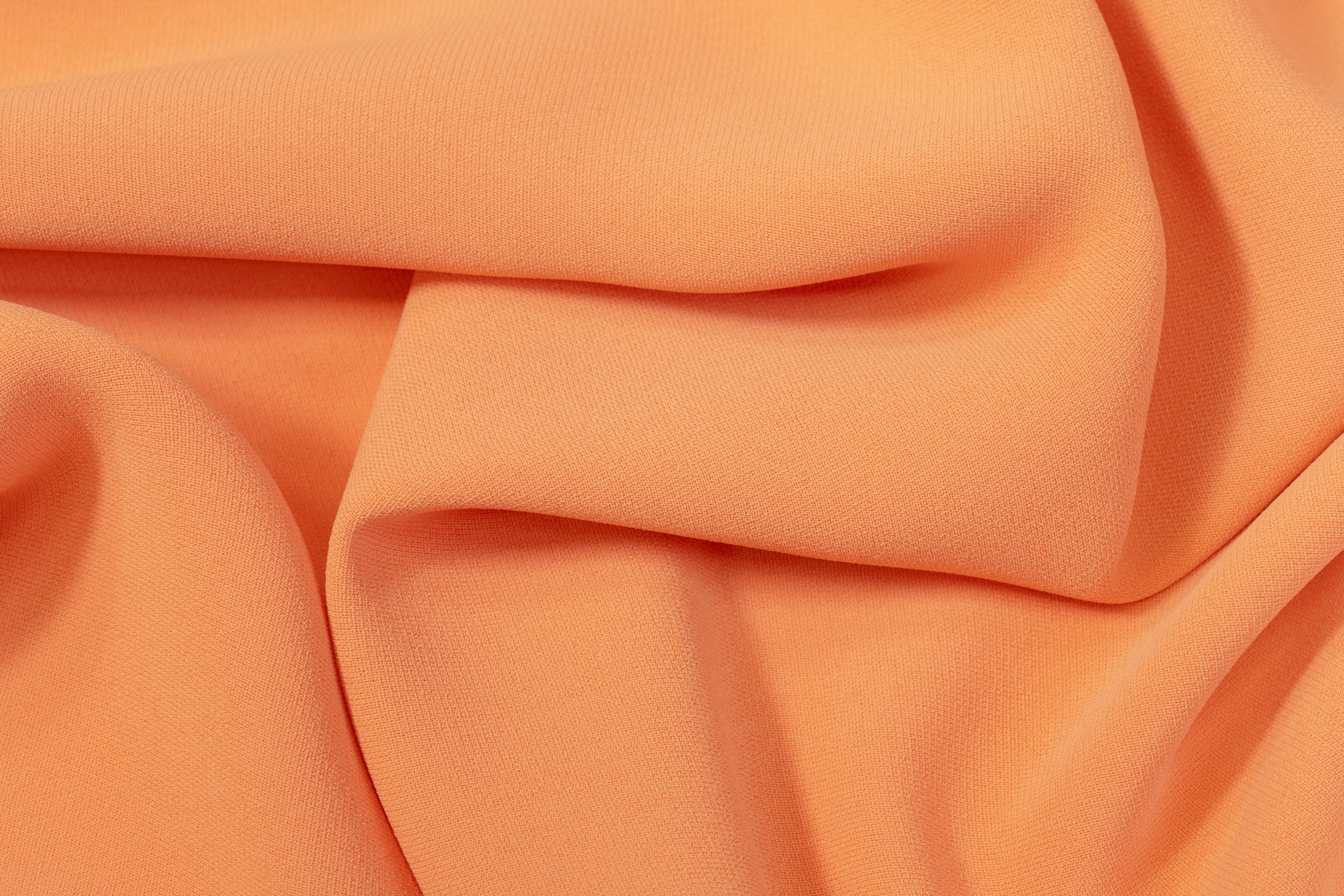 Luxe Italian Crepe - Orange