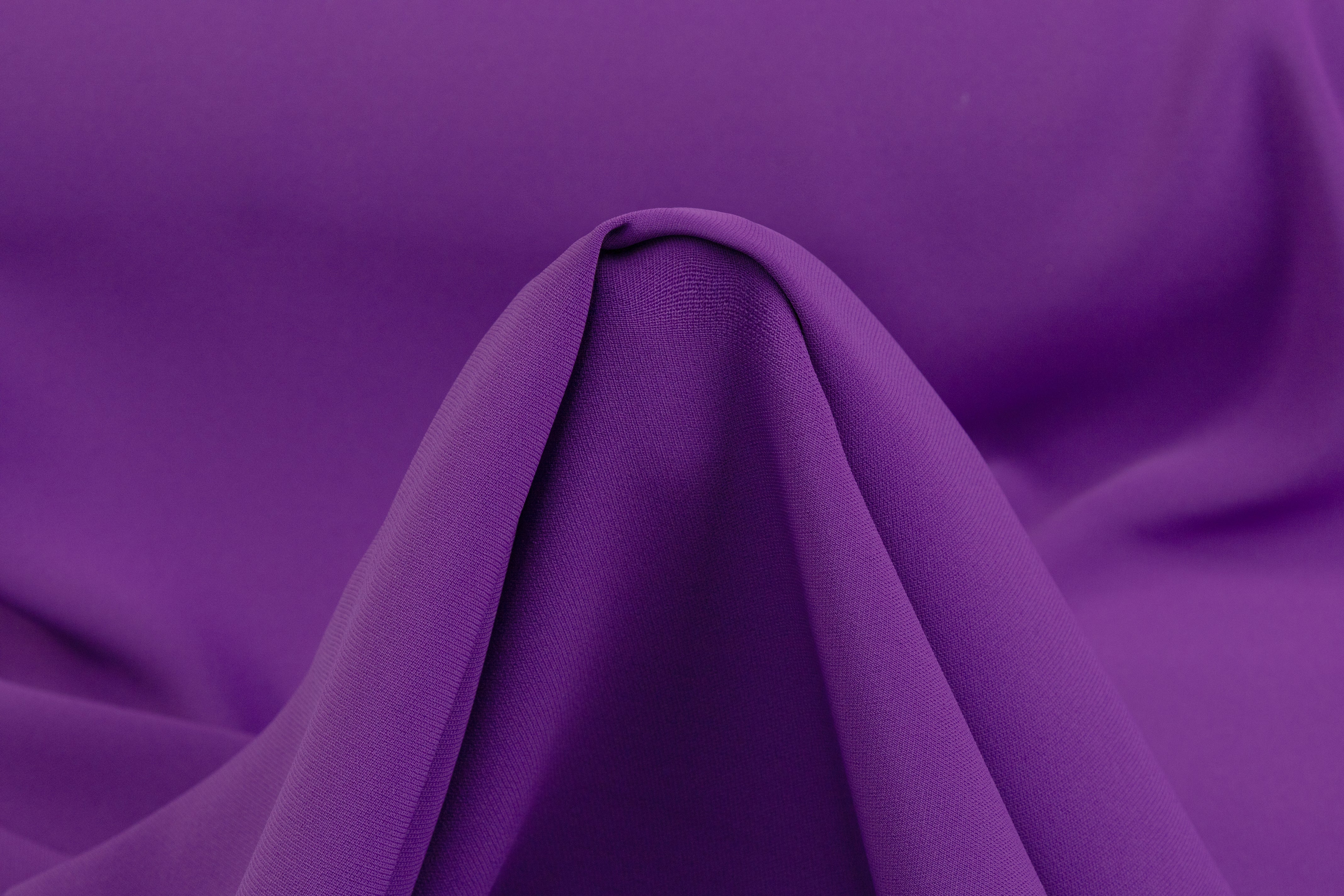 Luxe Italian Crepe - Purple
