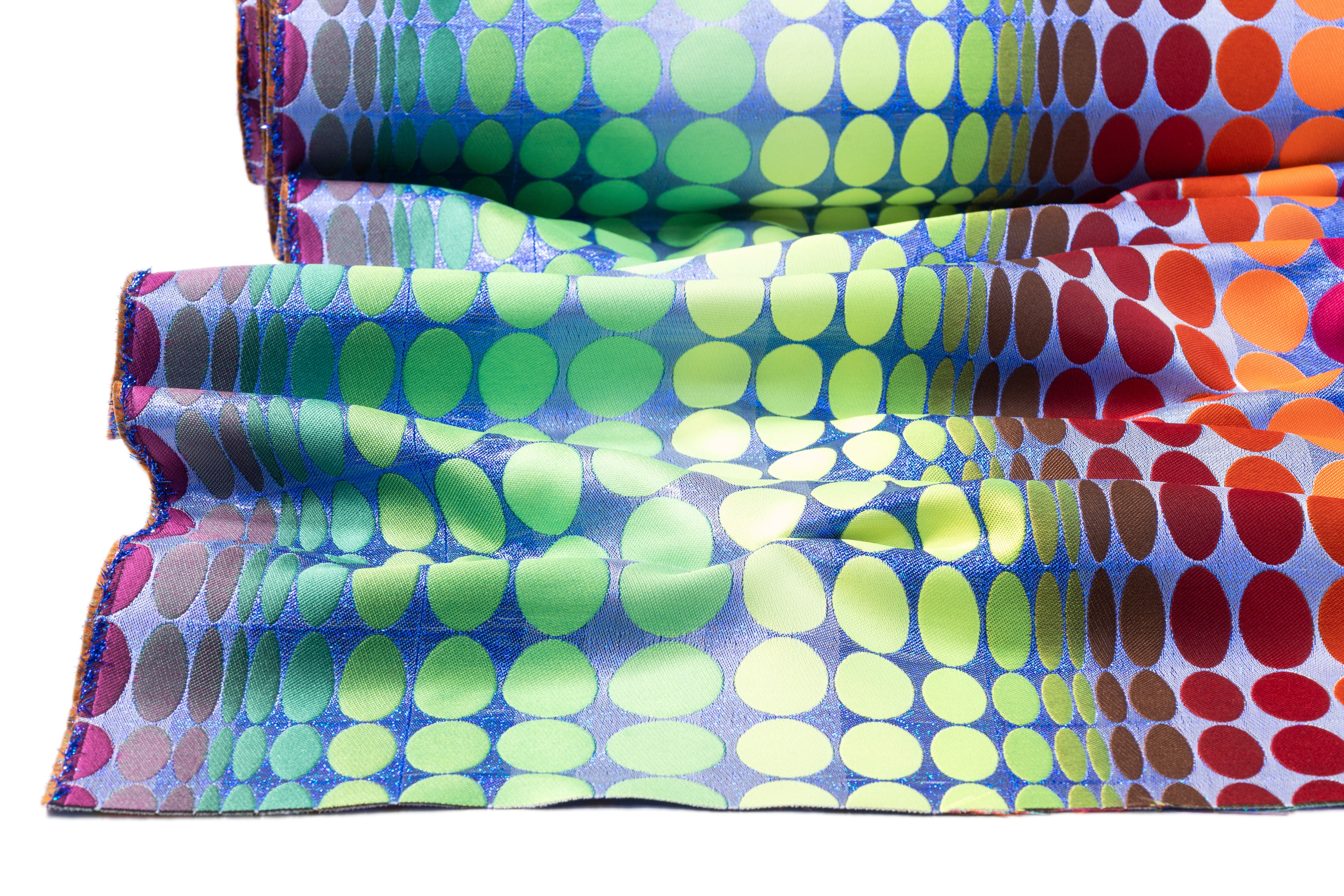 Ratti - Dotted Metallic Brocade - Multicolor