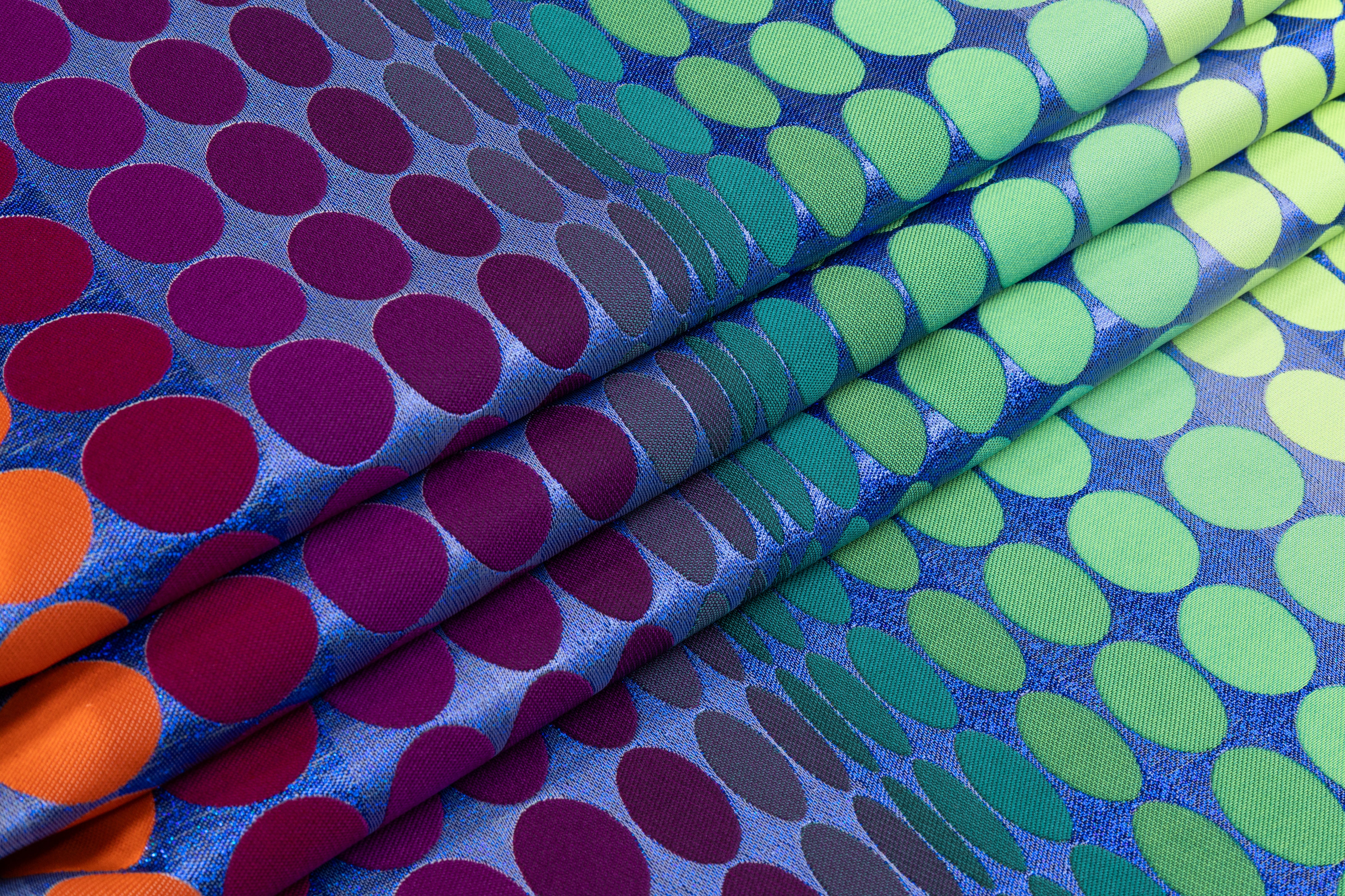 Ratti - Dotted Metallic Brocade - Multicolor