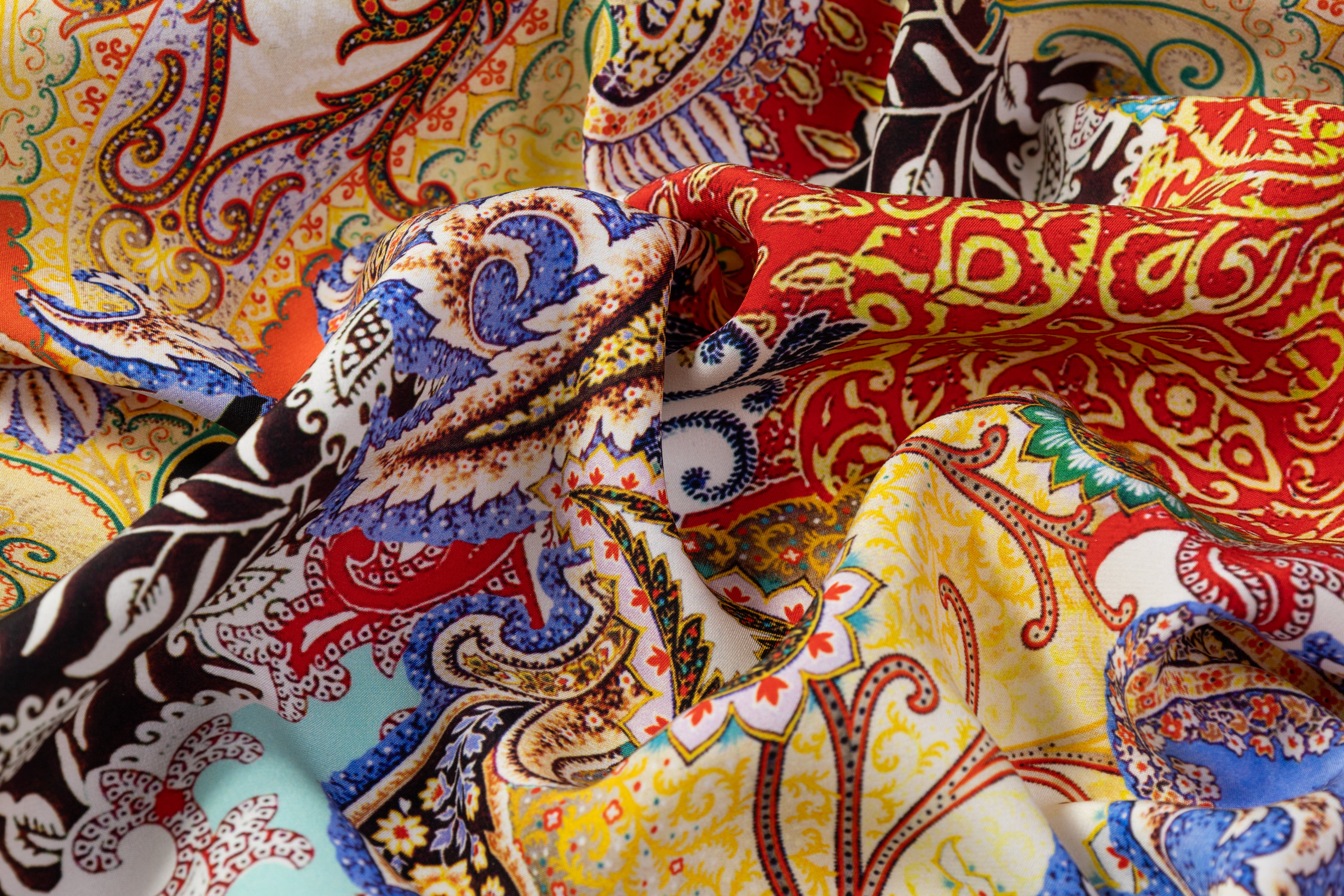 Etro - Paisley Silk Charmeuse - Multicolor