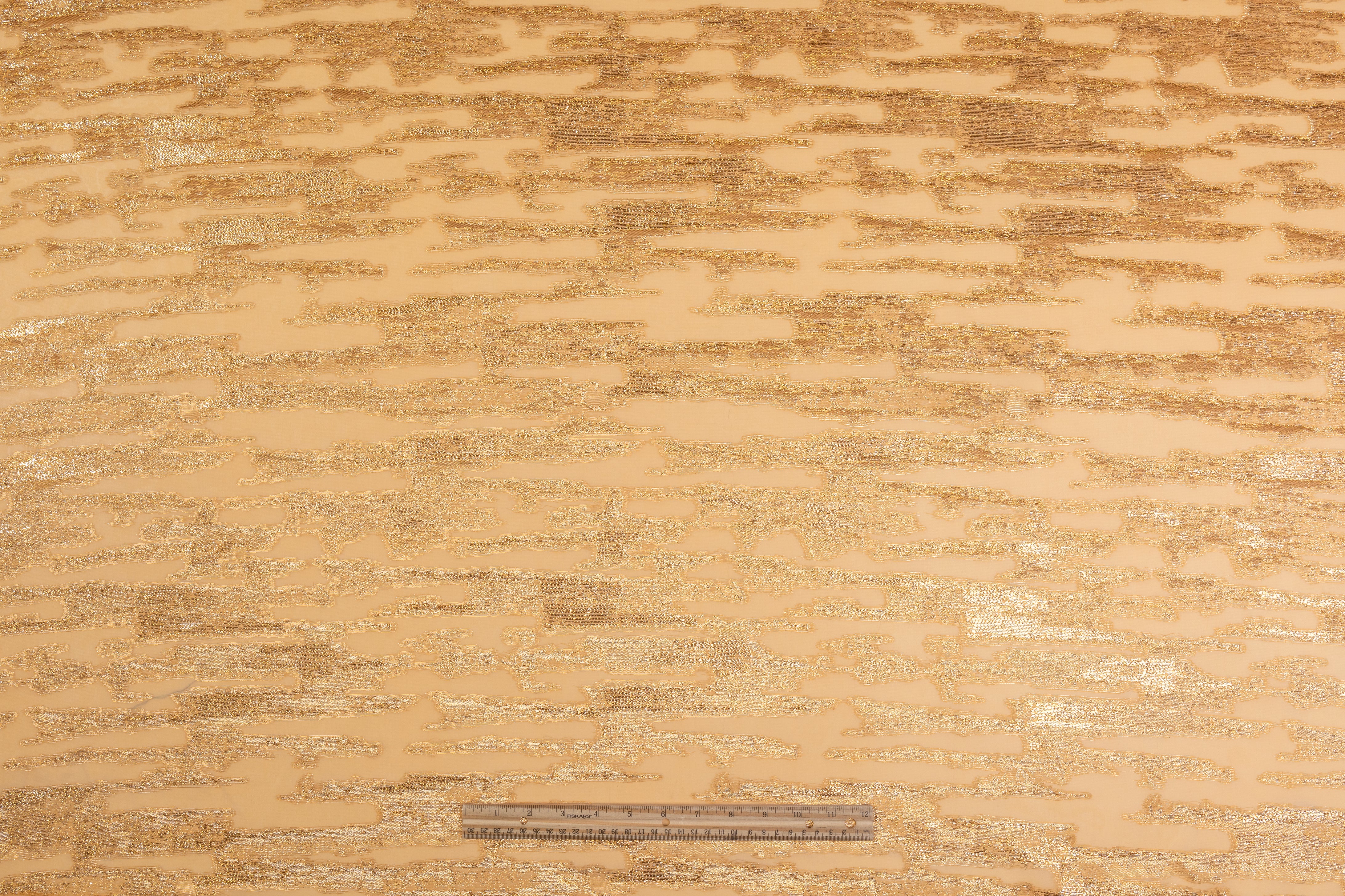 Metallic Poly Fil Coupé - Orange/ Gold