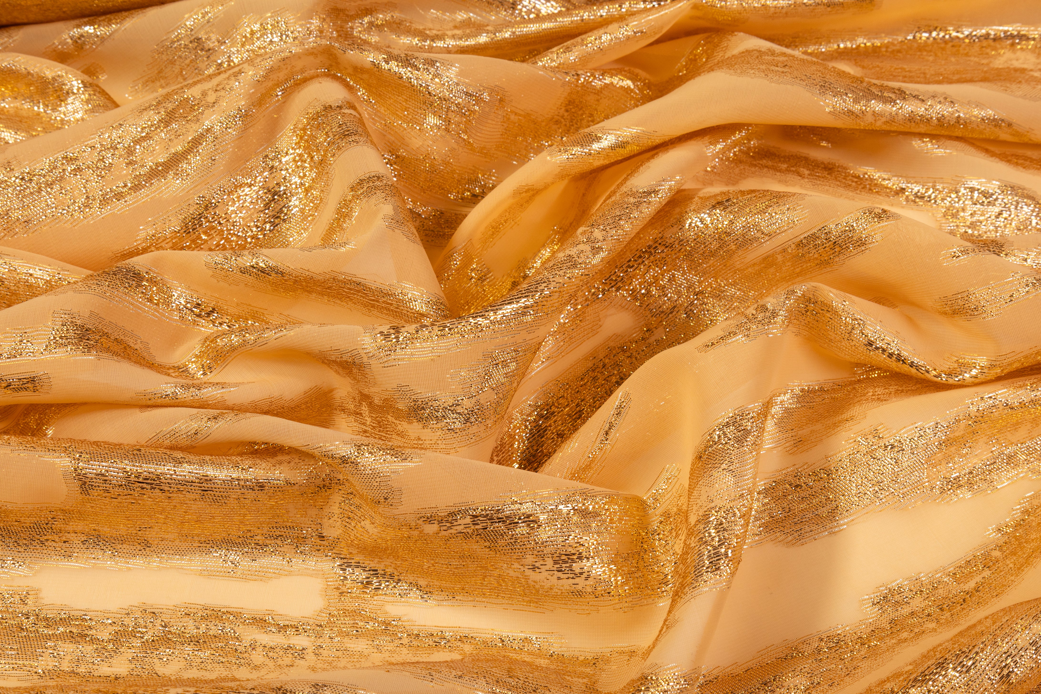 Metallic Poly Fil Coupé - Orange/ Gold