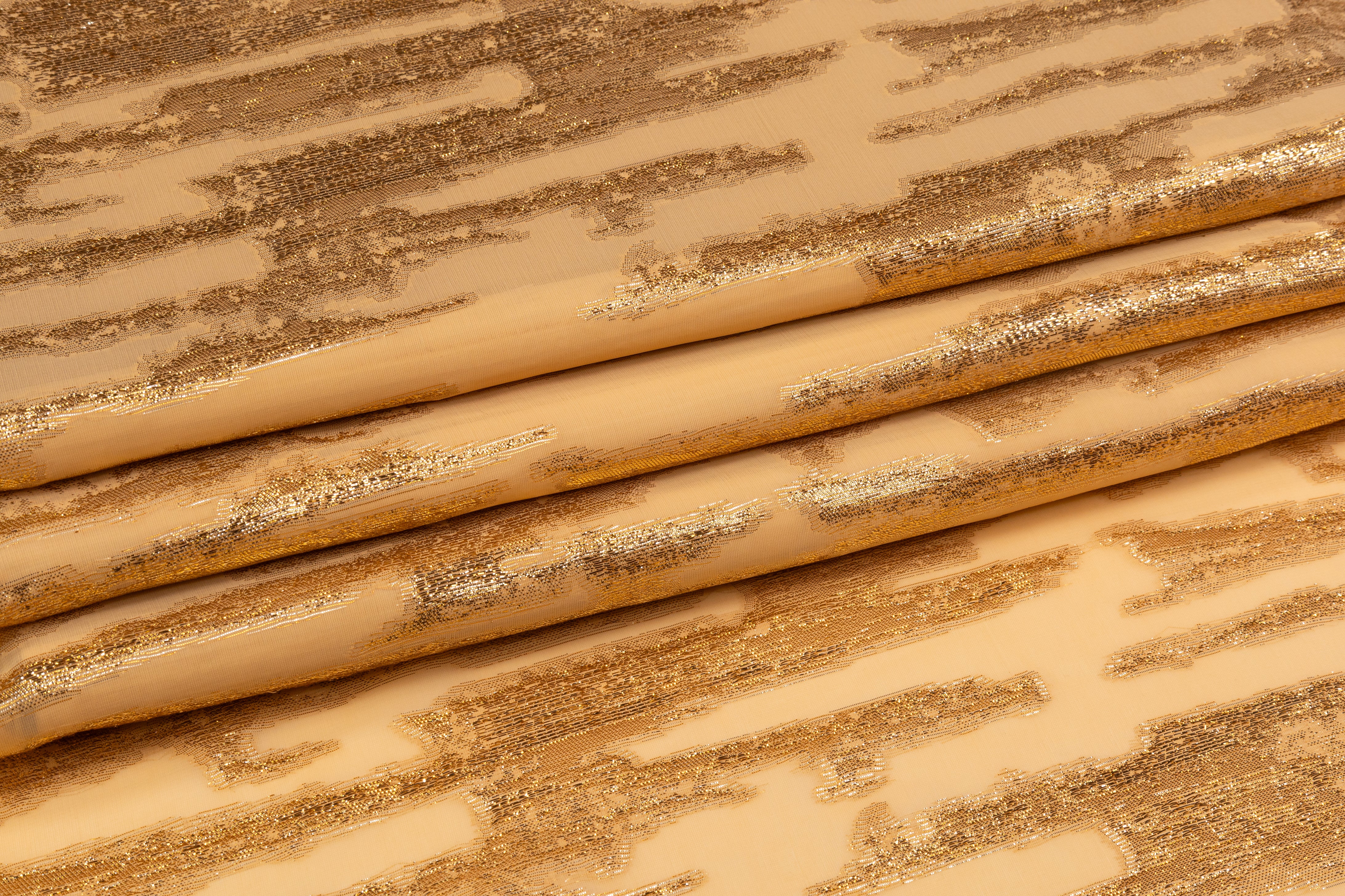 Metallic Poly Fil Coupé - Orange/ Gold