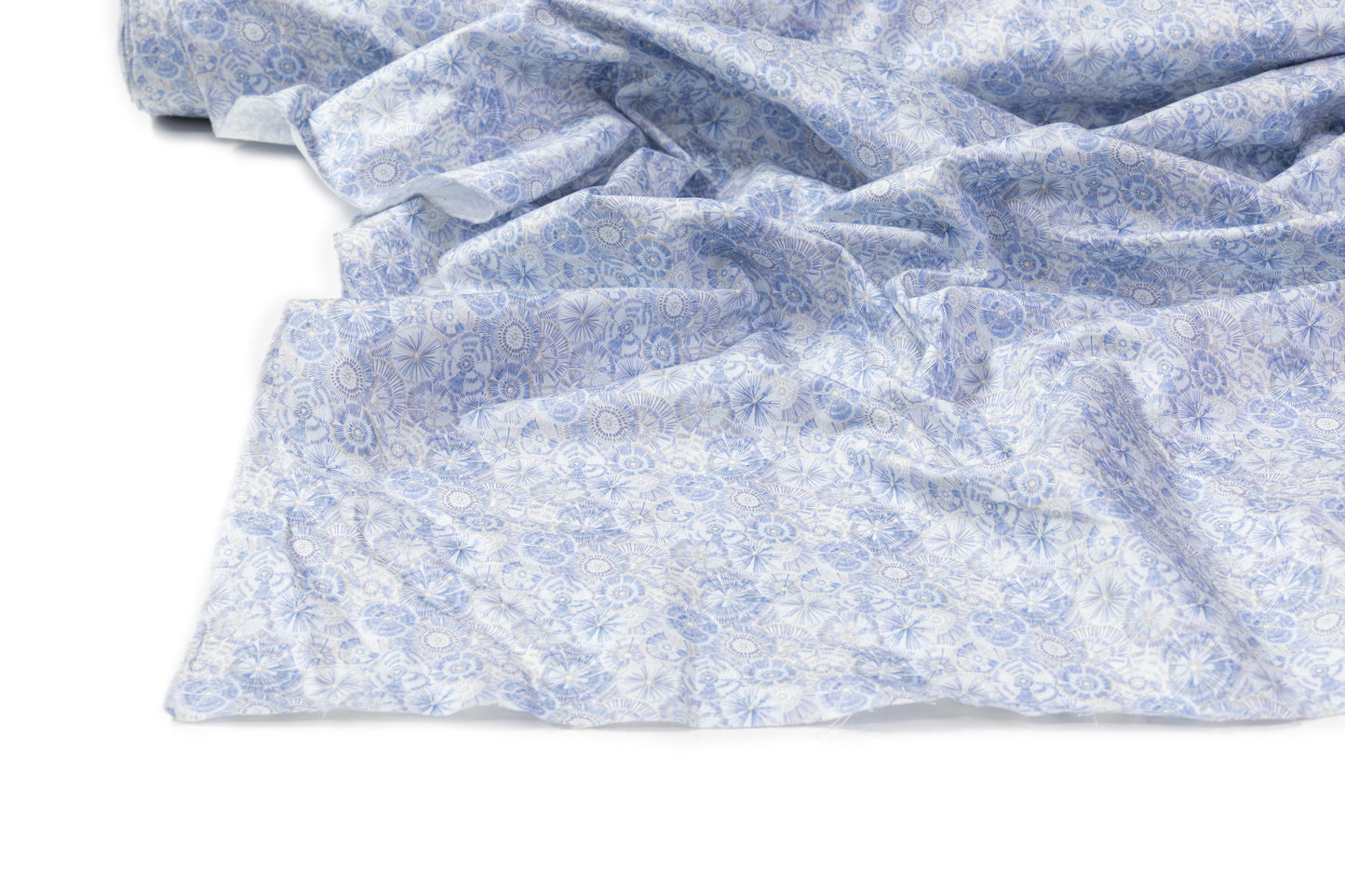 Italian Cotton Shirting - Blue