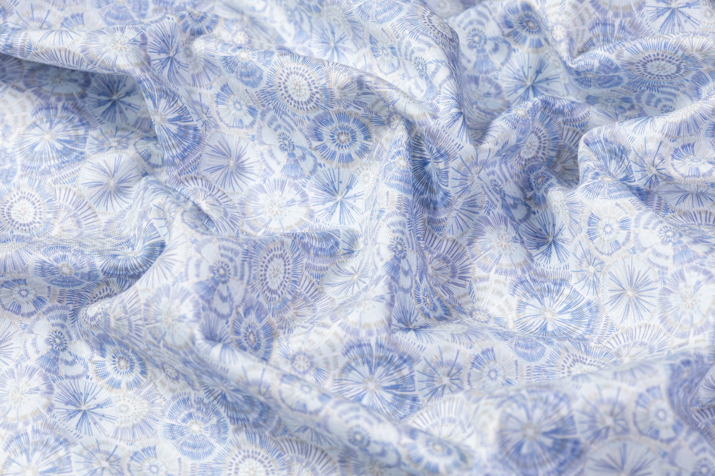 Italian Cotton Shirting - Blue