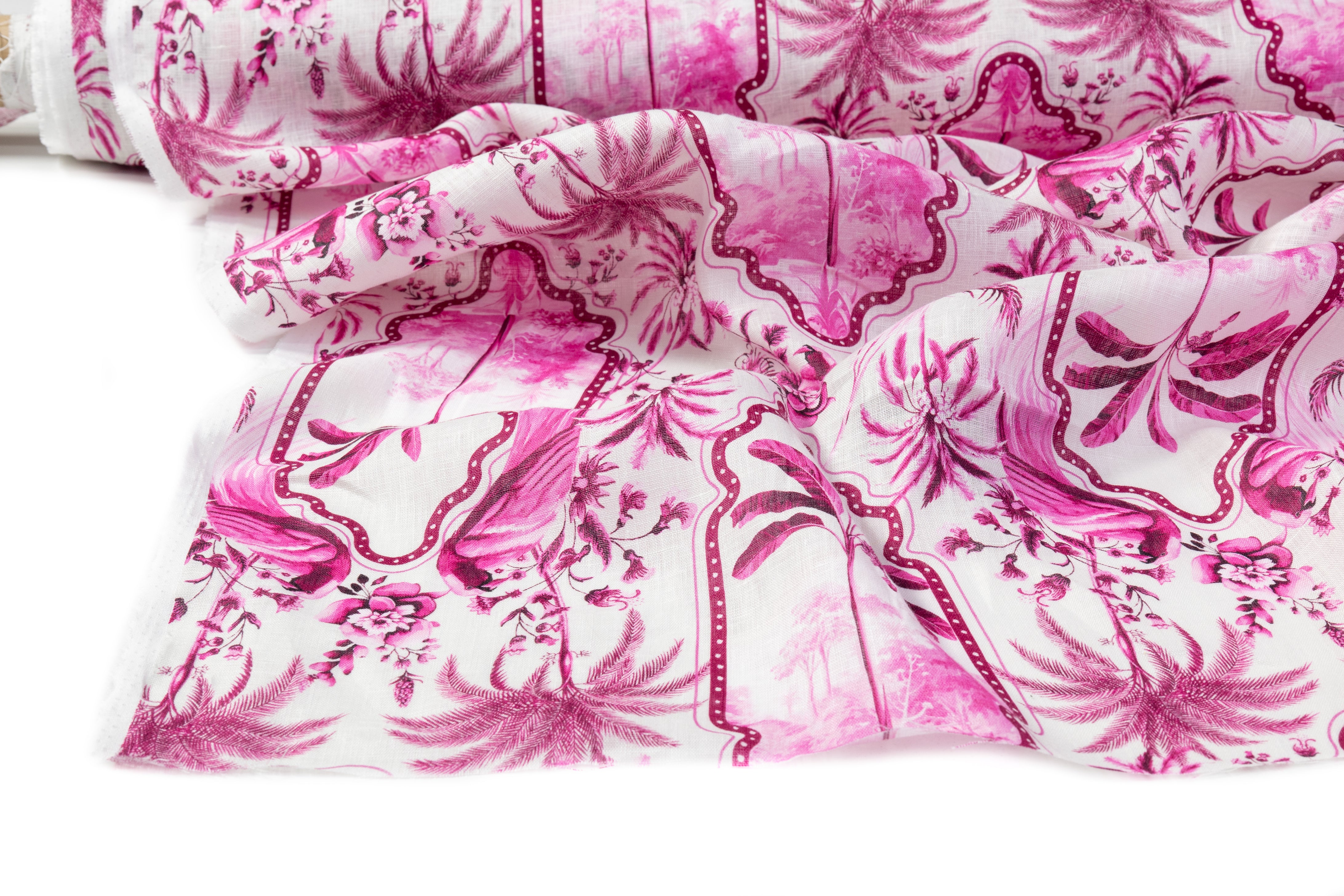 Tropical Linen - Magenta