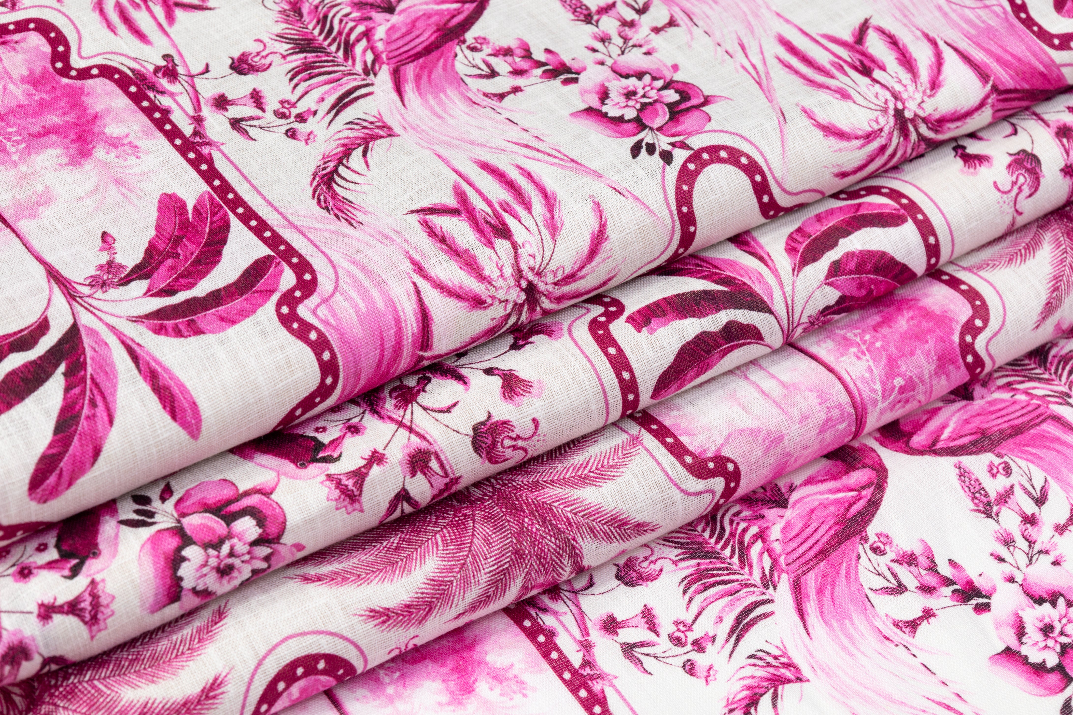 Tropical Linen - Magenta