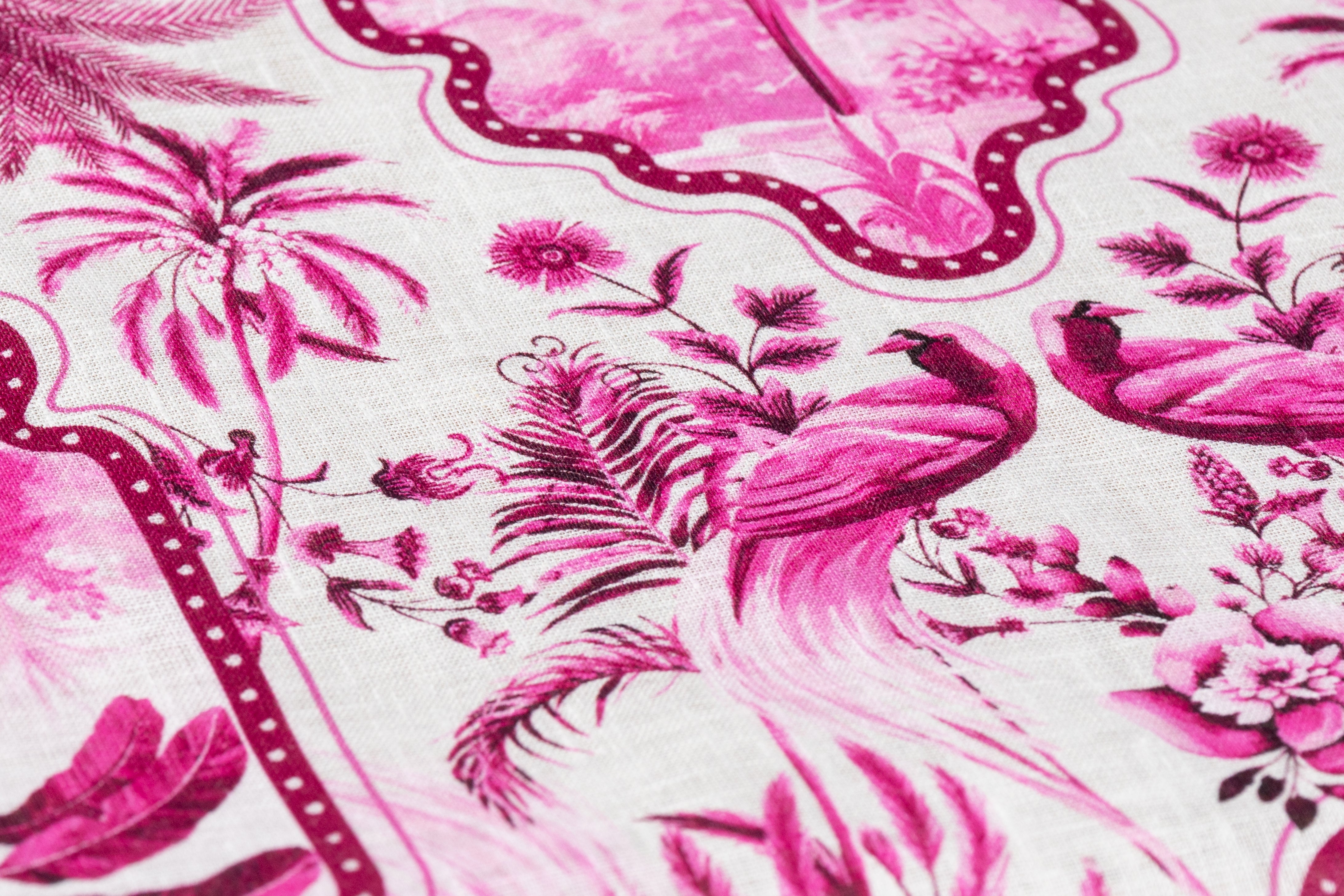 Tropical Linen - Magenta