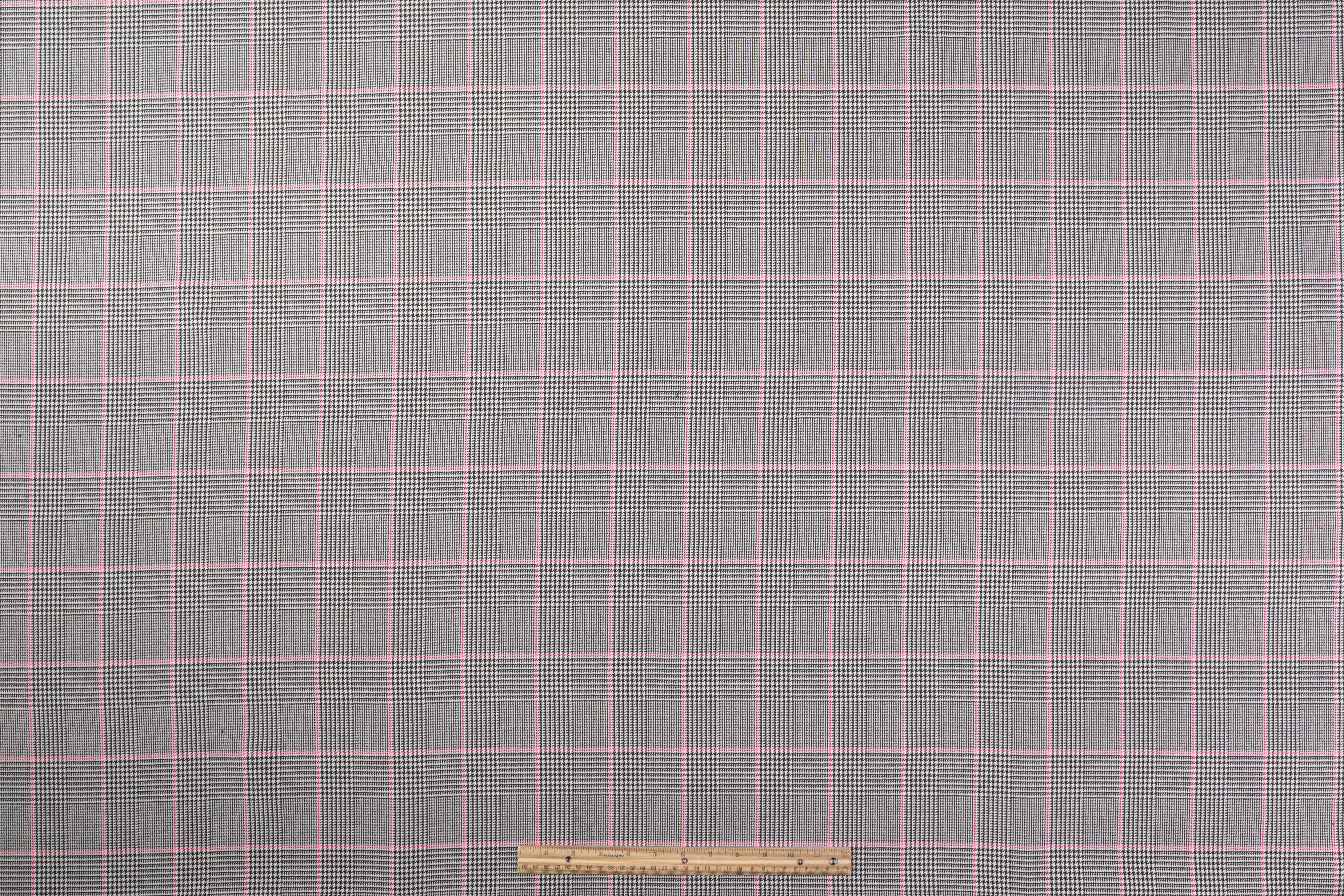 Double Faced Poly Acetate Coating - Black / White / Pink