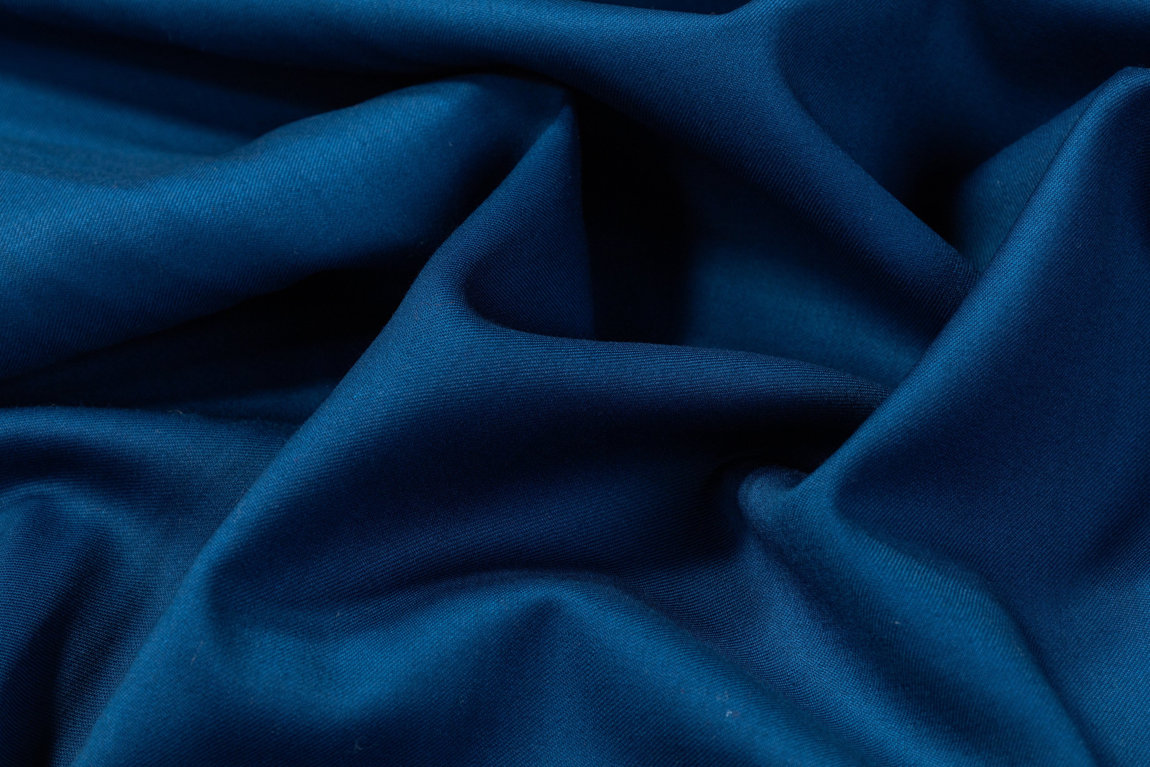Super 130s Italian Wool Suiting - Blue