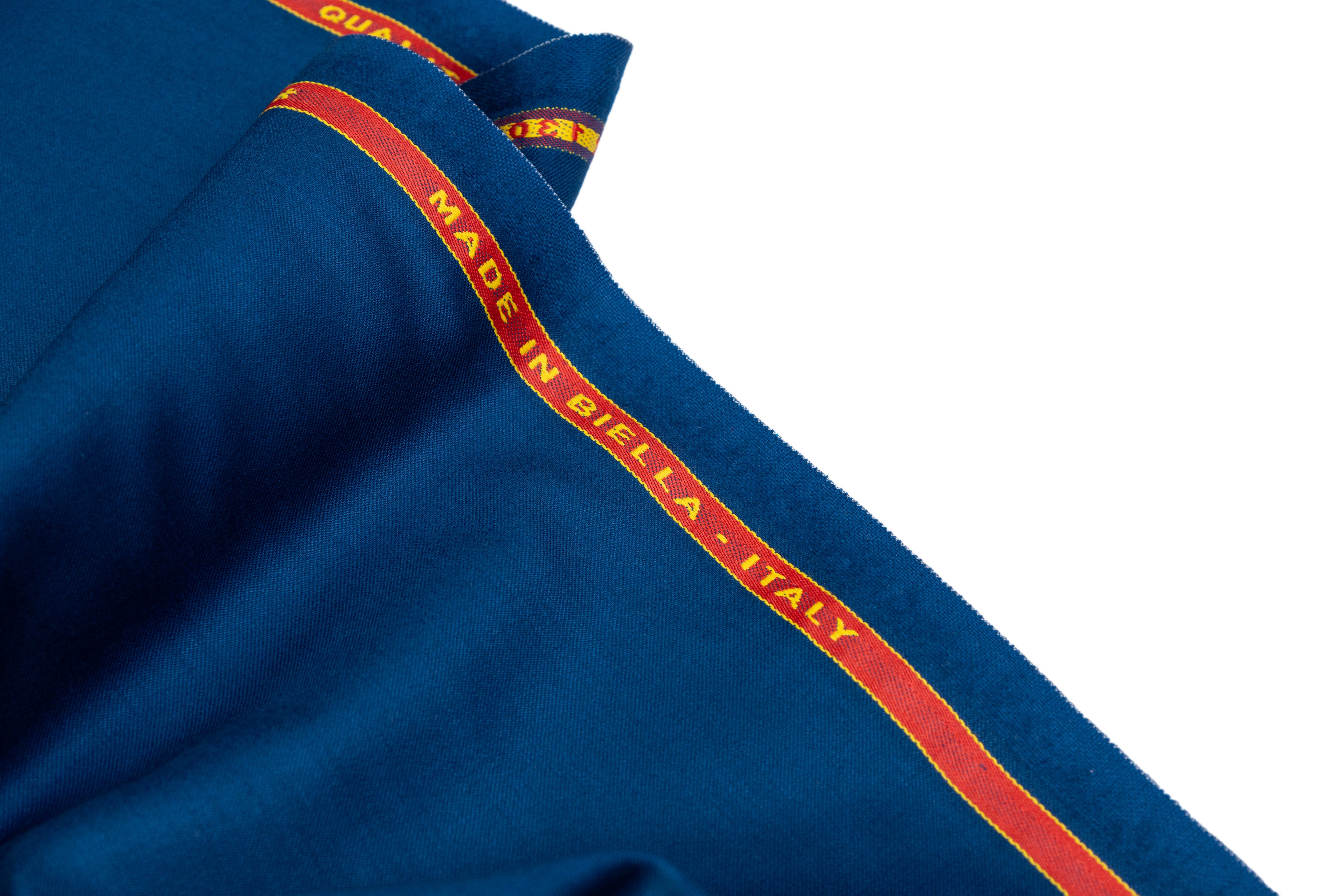 Super 130s Italian Wool Suiting - Blue