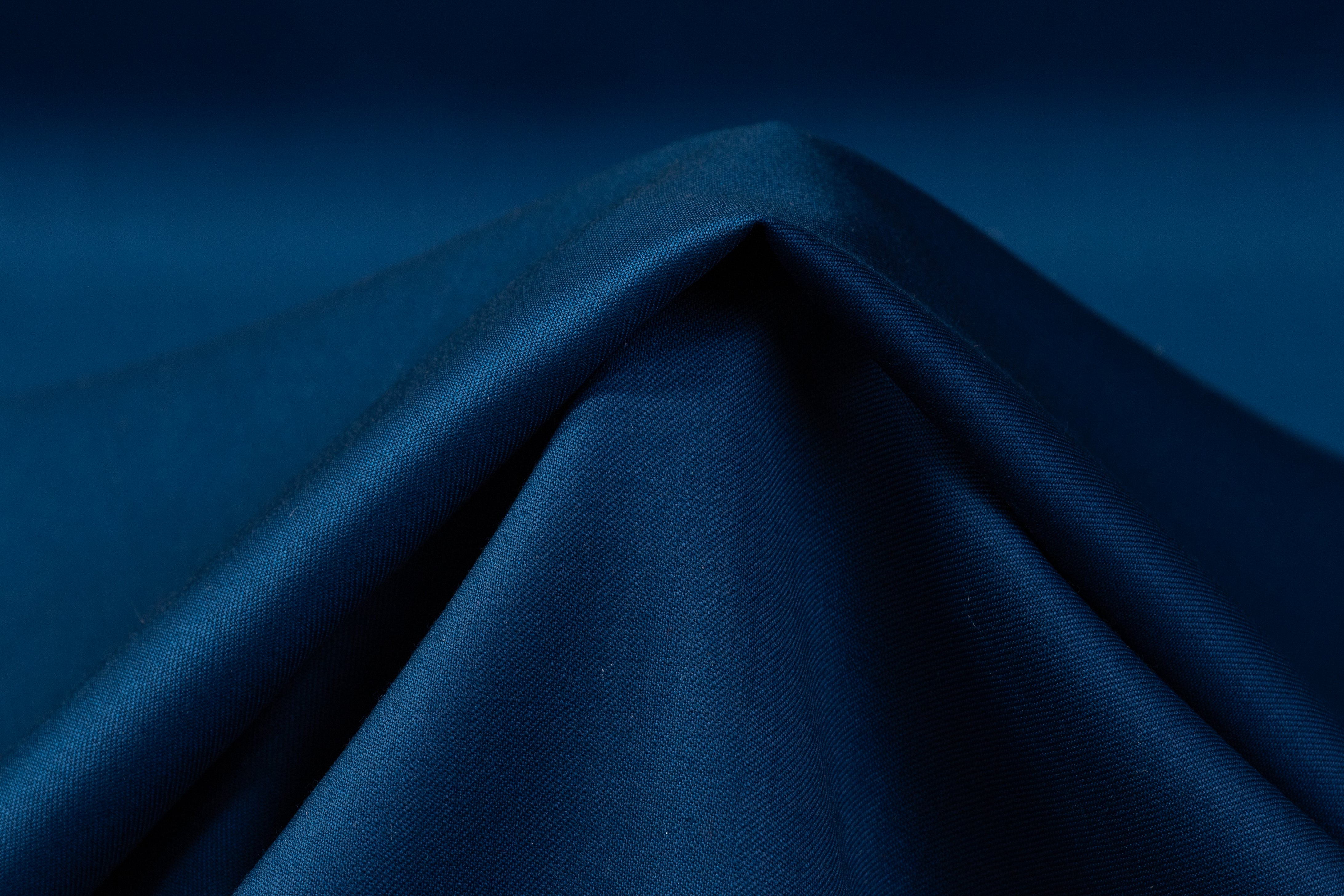 Super 130s Italian Wool Suiting - Blue