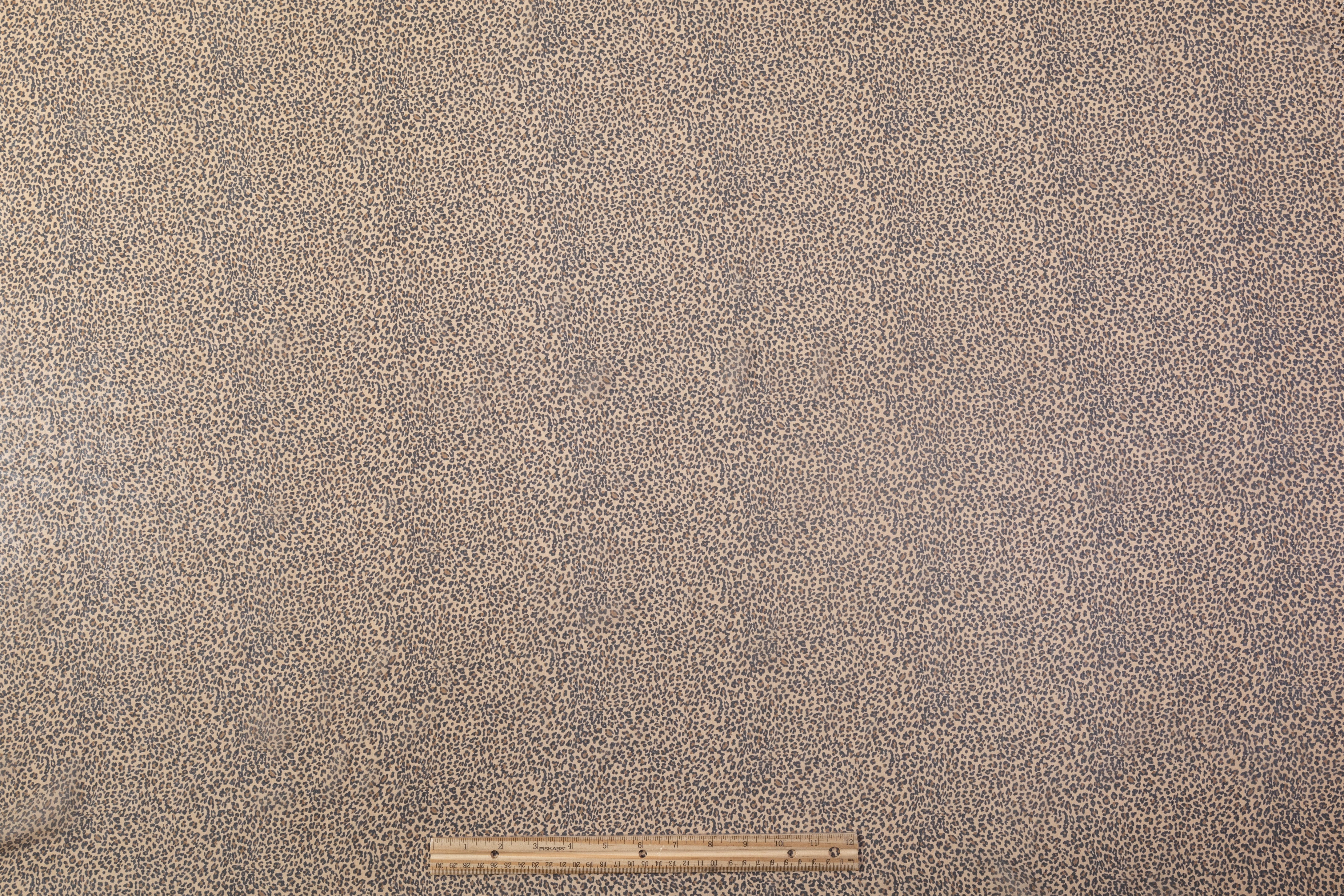 Leopard Print Silk Chiffon - Brown