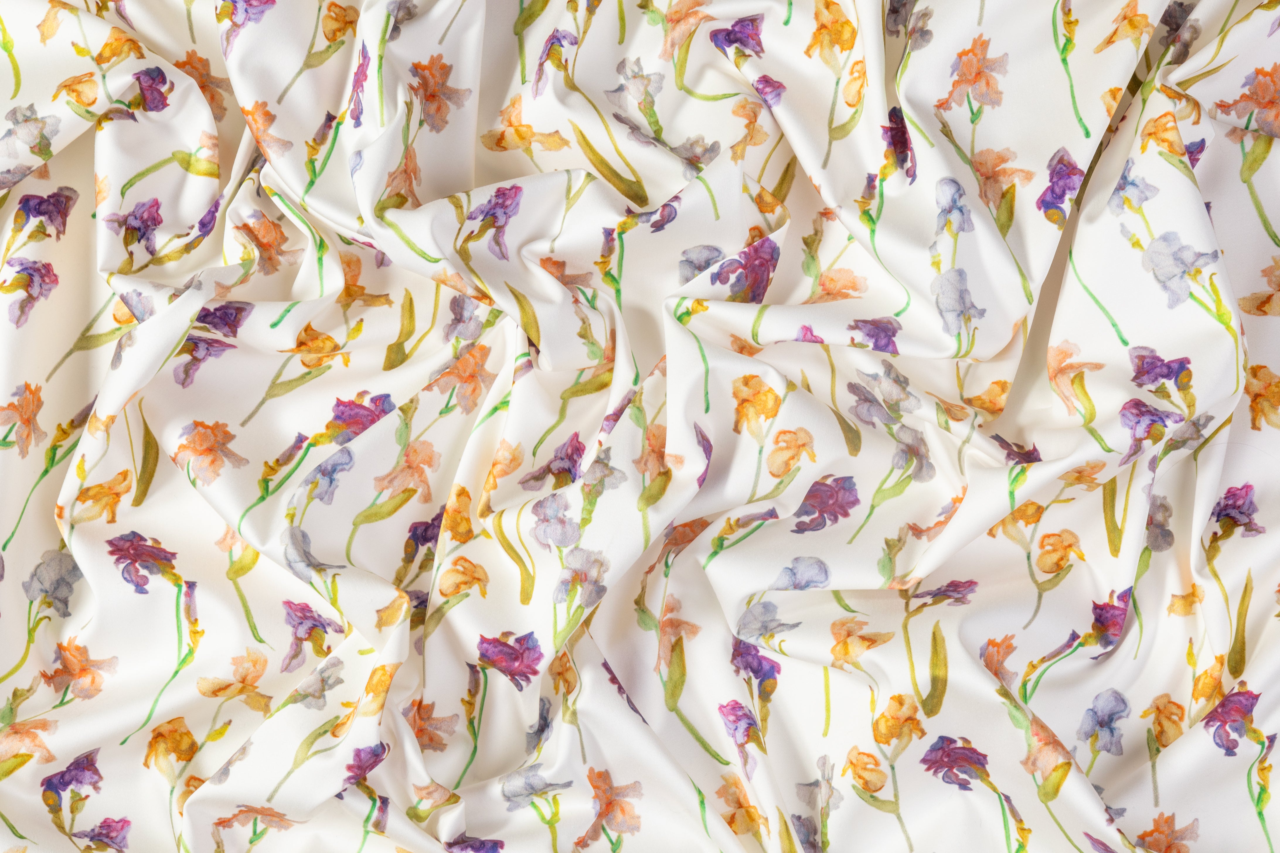 Floral Cotton Sateen - Multicolor