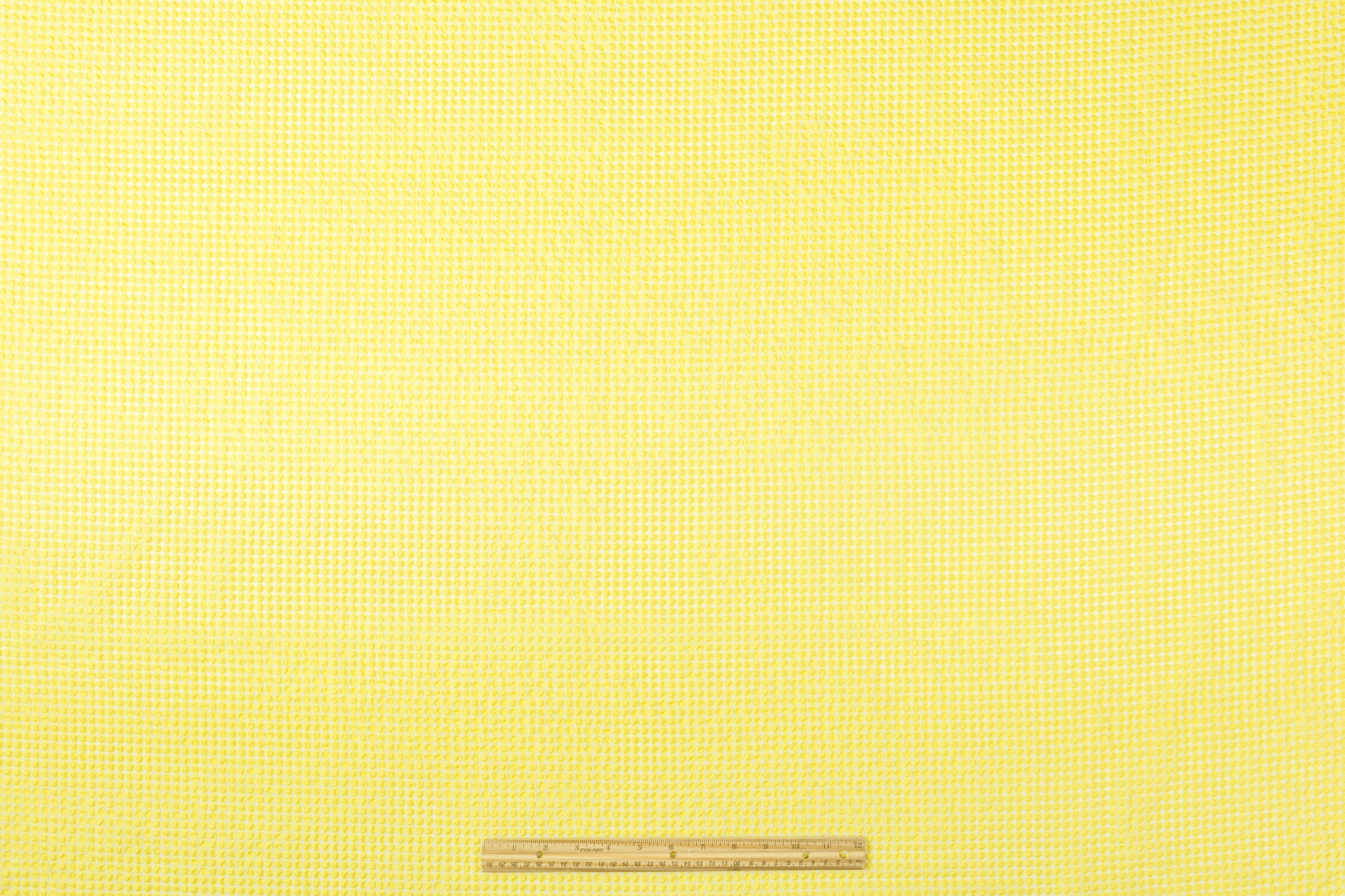 Silk Seersucker - Yellow