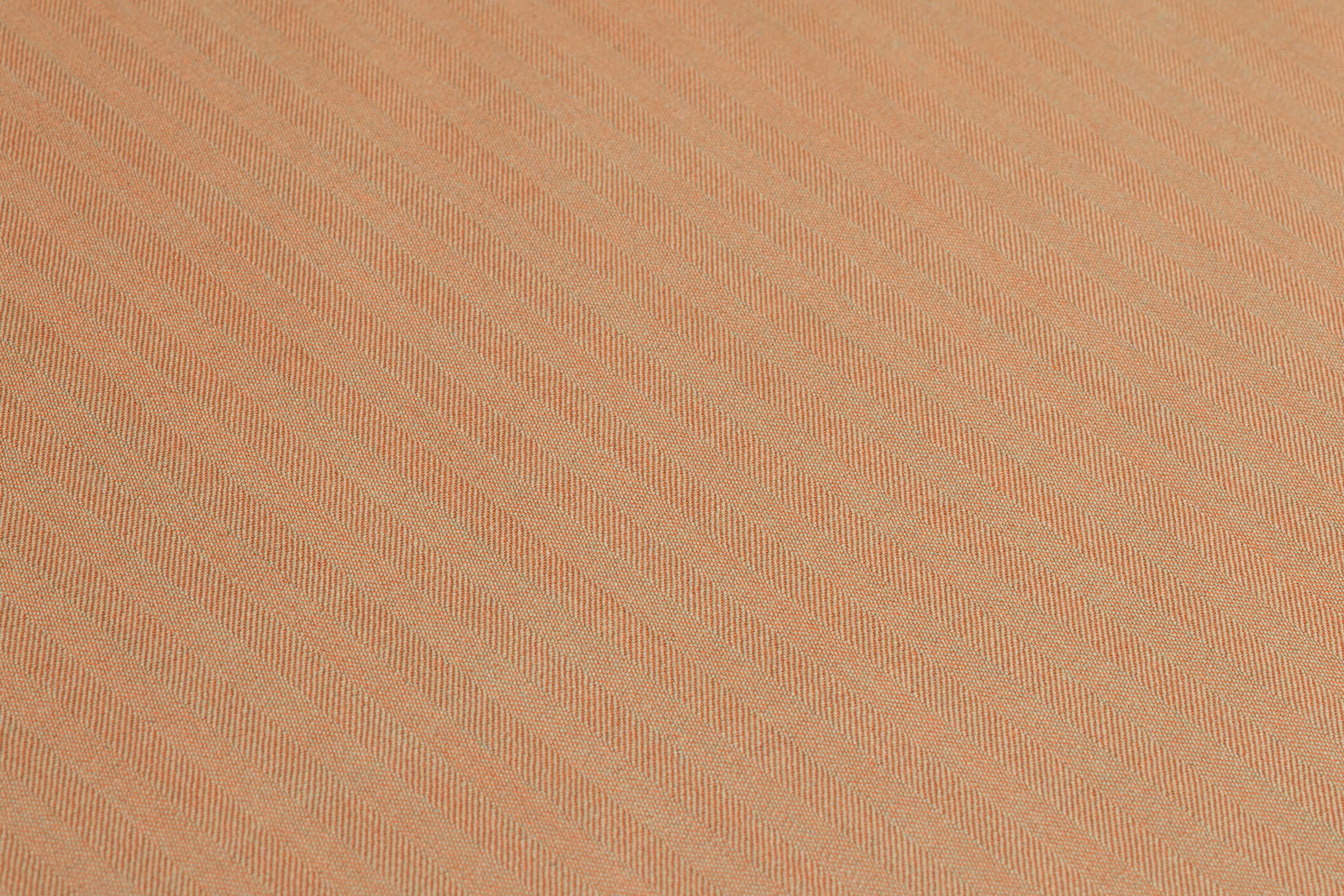 Iridescent Italian Summer Tasmania Super 130s Wool Suiting - Rust / Khaki