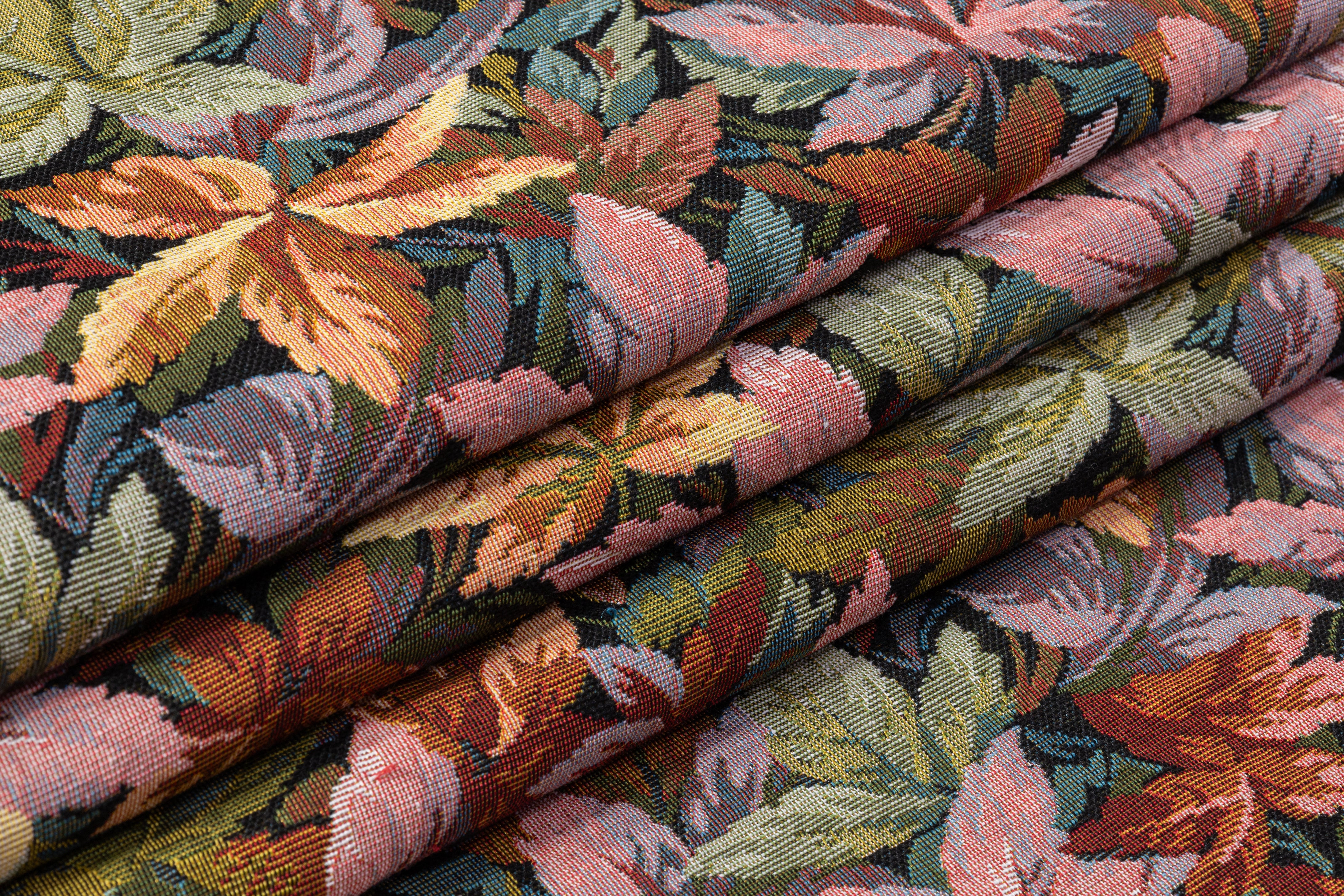 Floral Italian Tapestry Brocade - Multicolor