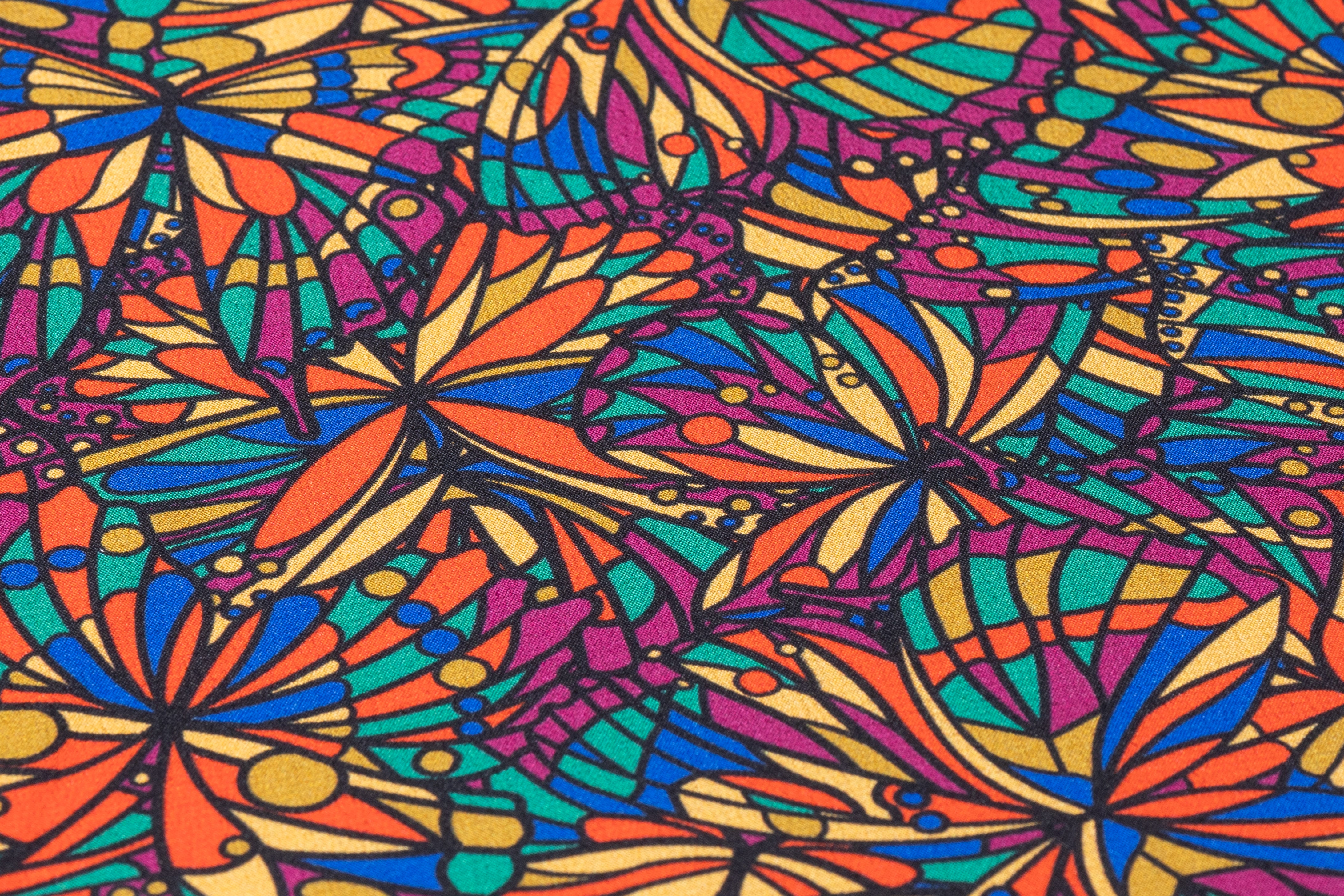 Liberty Fabrics - Silk Crepe De Chine - Multicolor