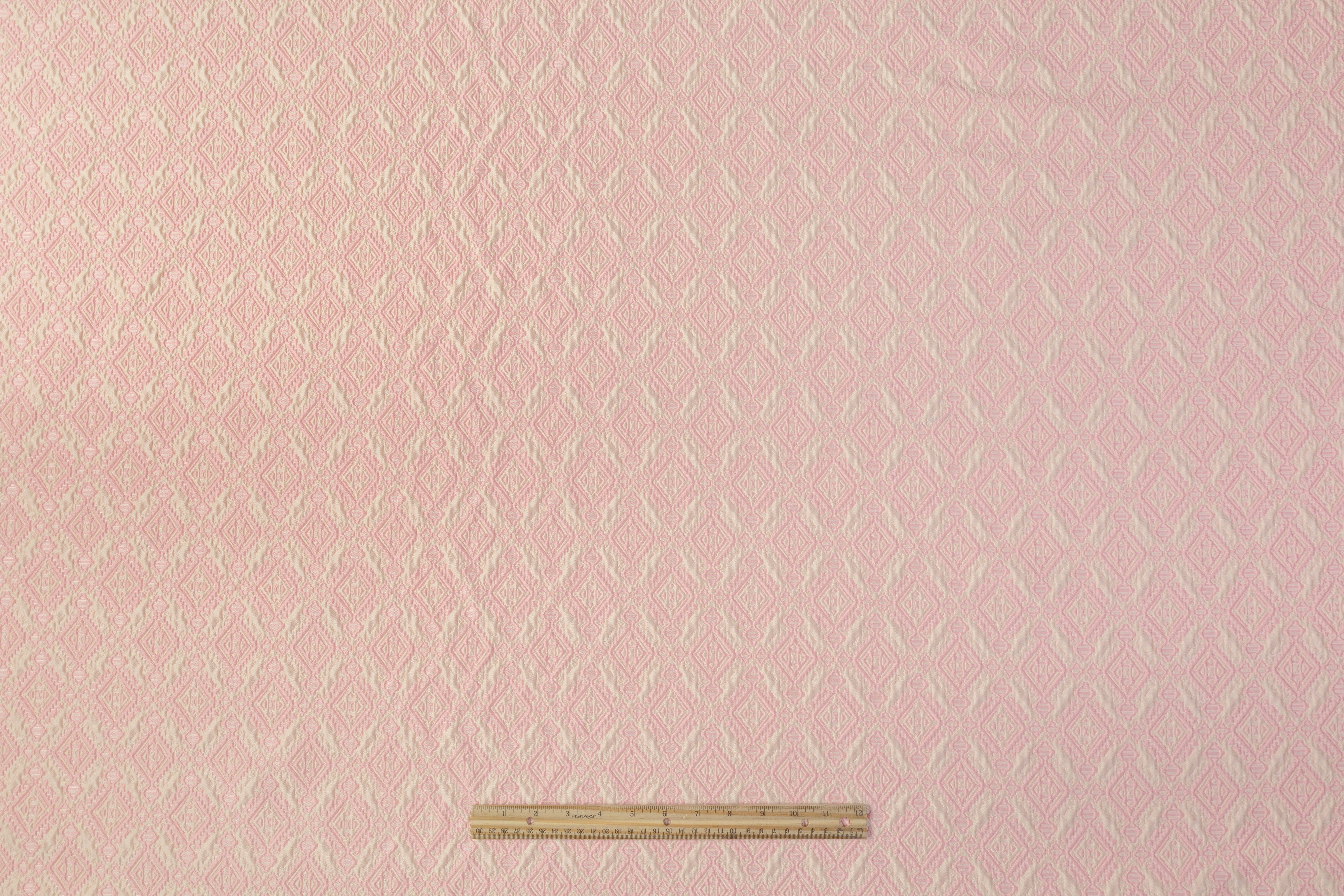 Crushed Diamond Brocade - Pink