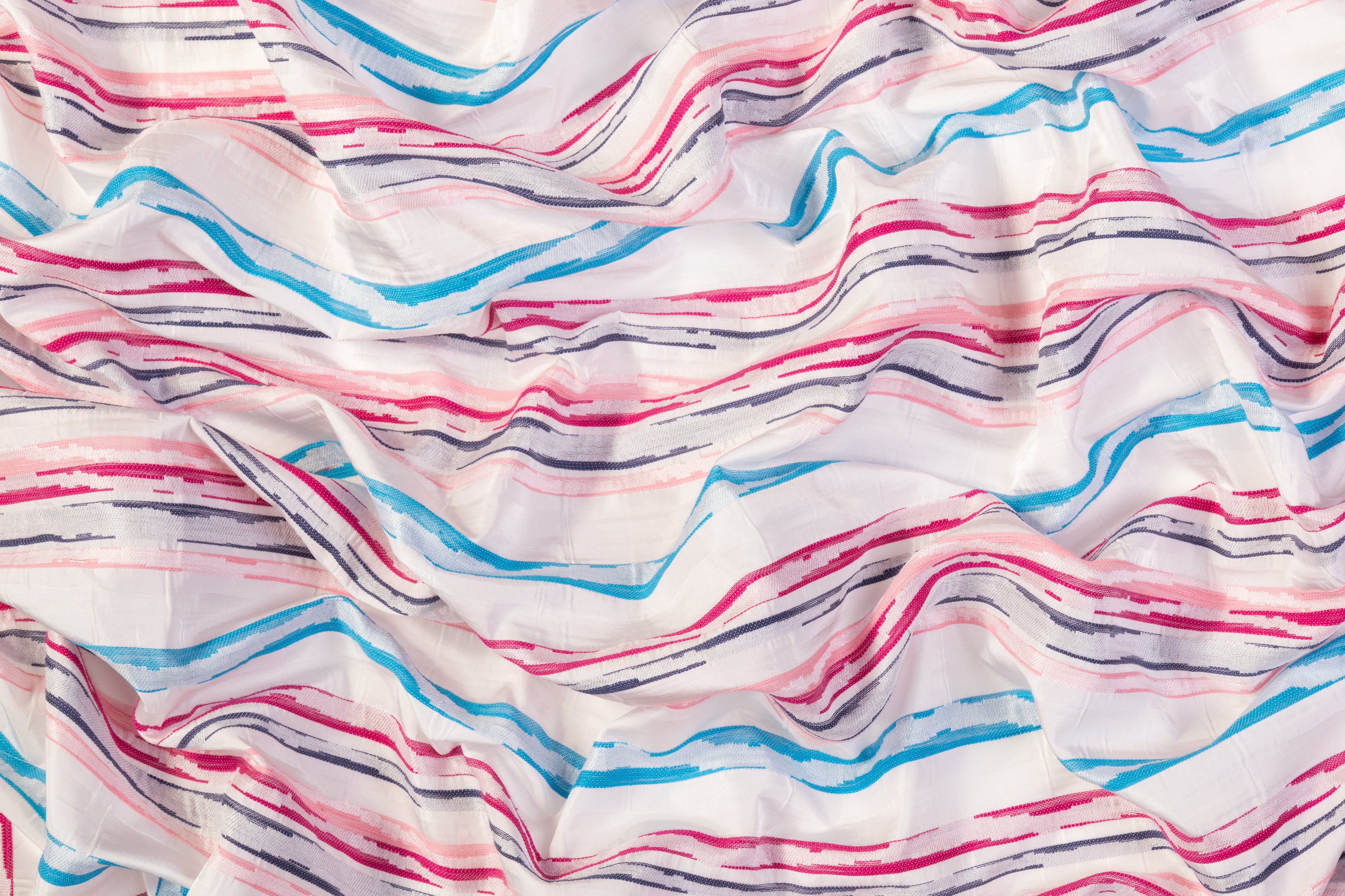 Striped Brocade - Multicolor