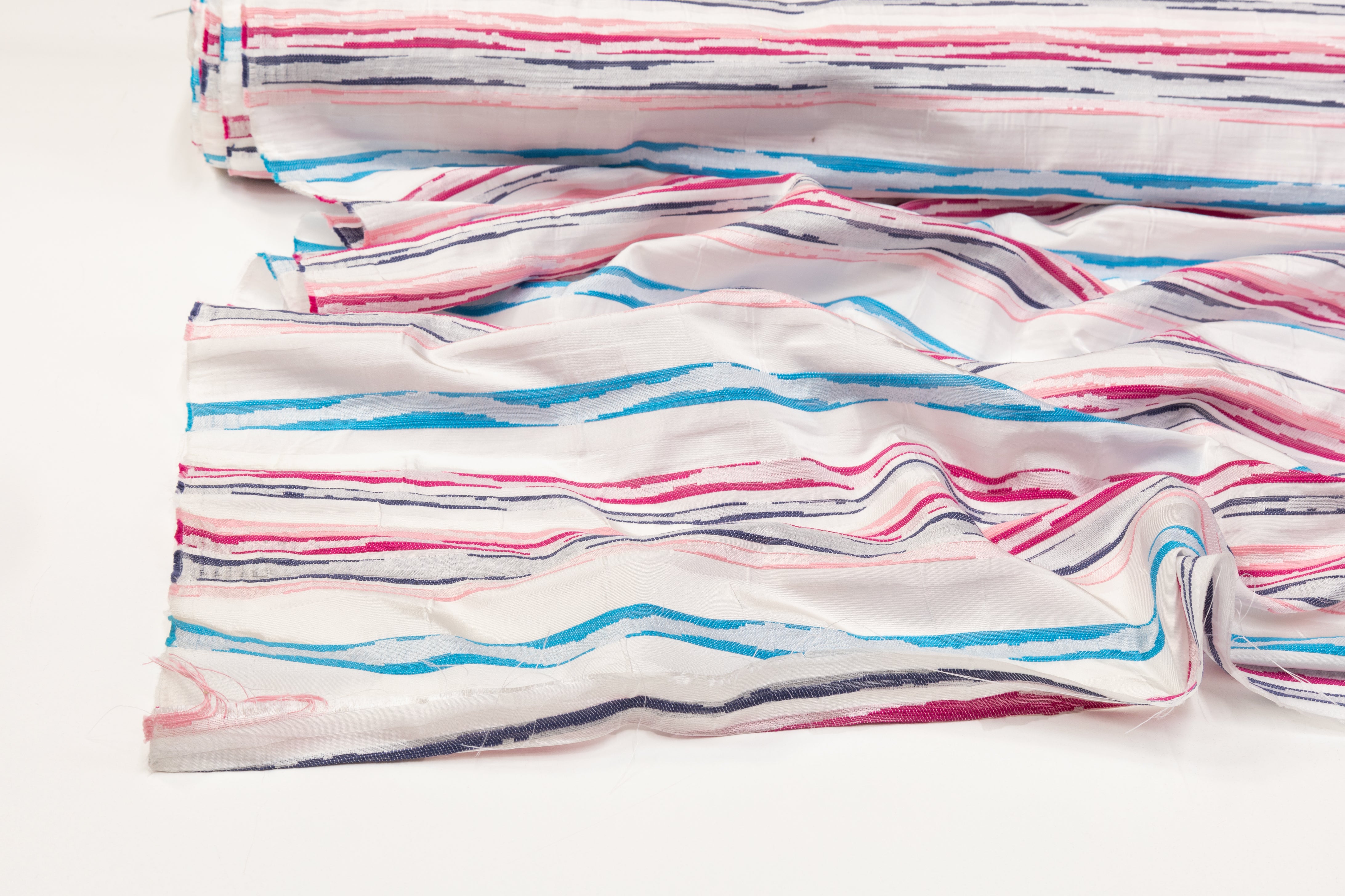 Striped Brocade - Multicolor