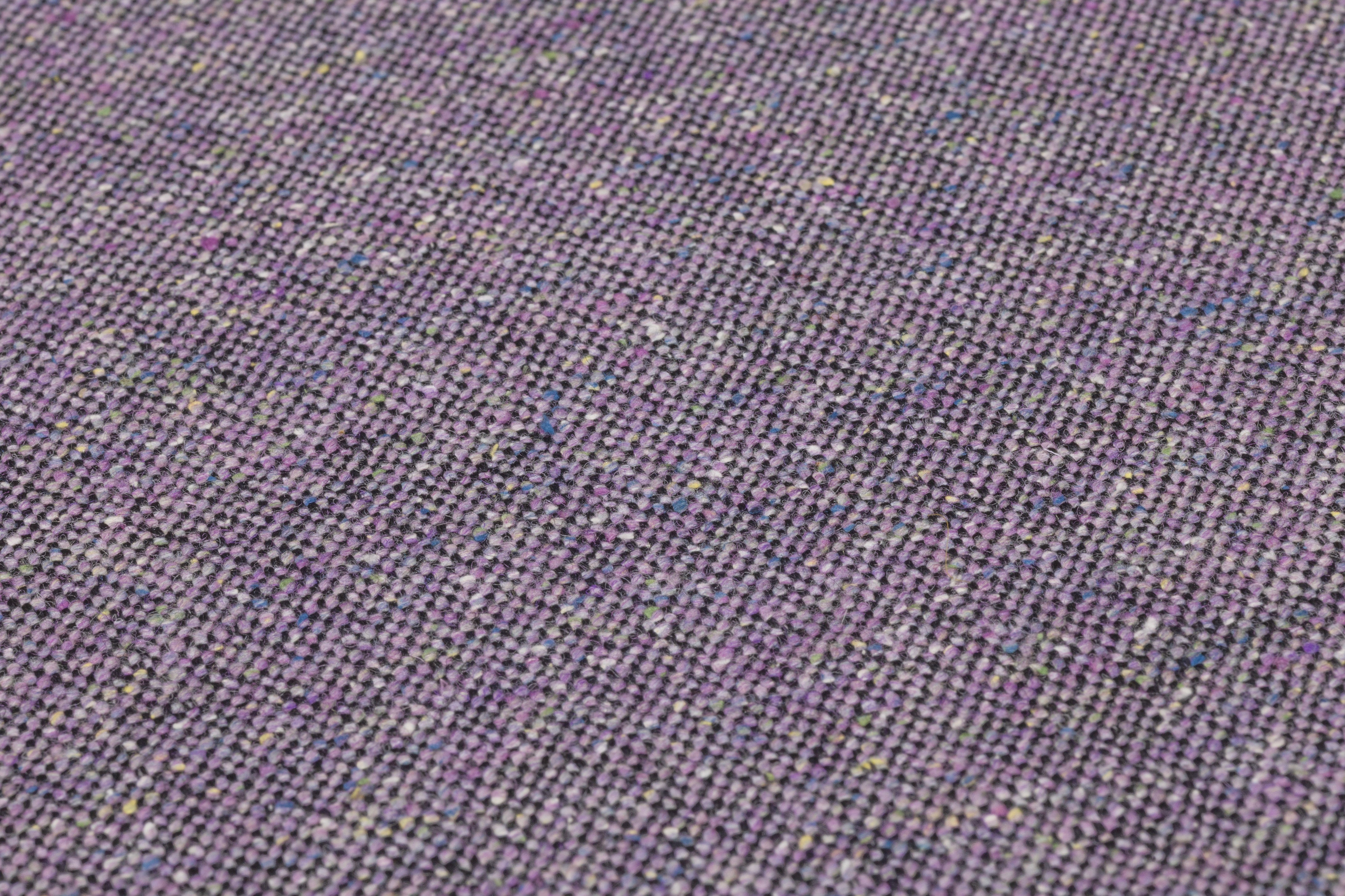 Italian Wool Blend Tweed Suiting - Lavender