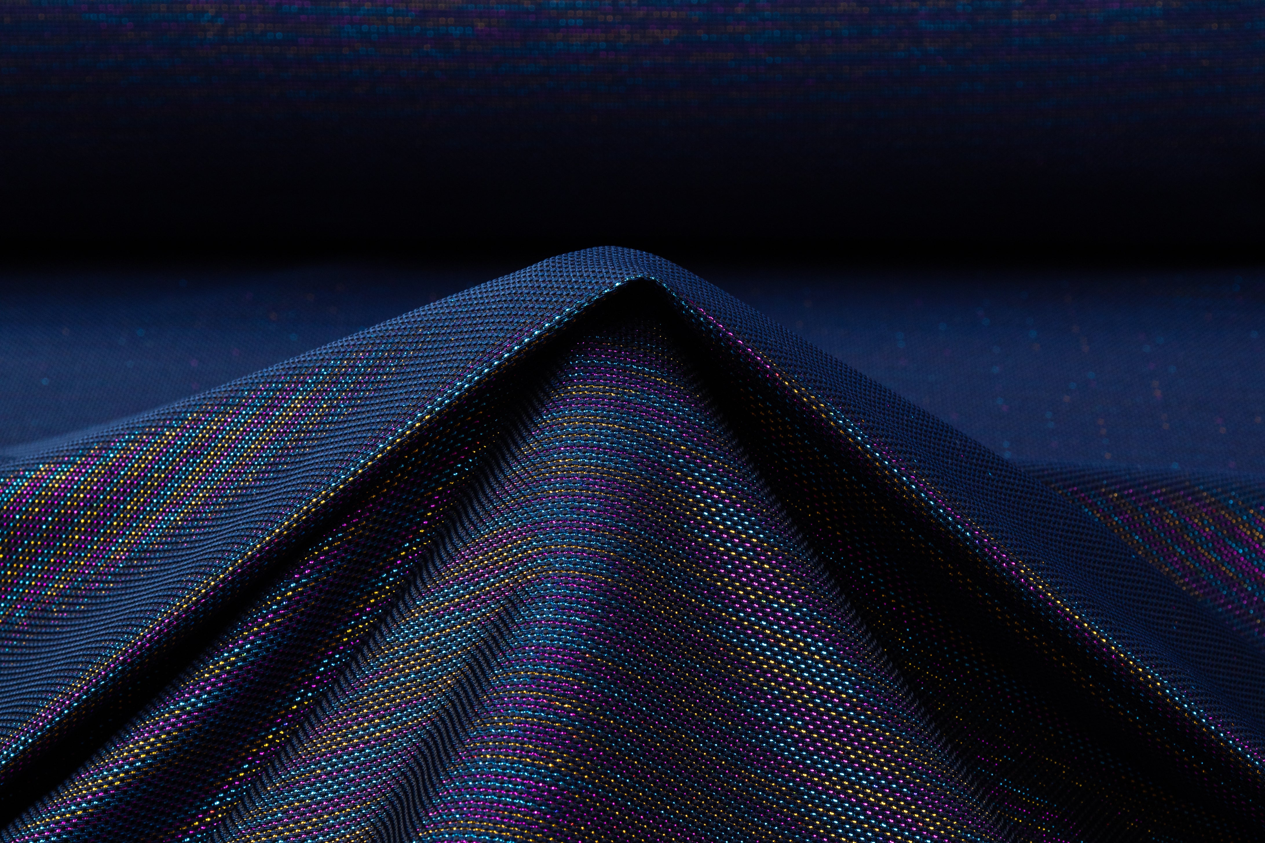 Iridescent Metallic Italian Brocade - Multicolor