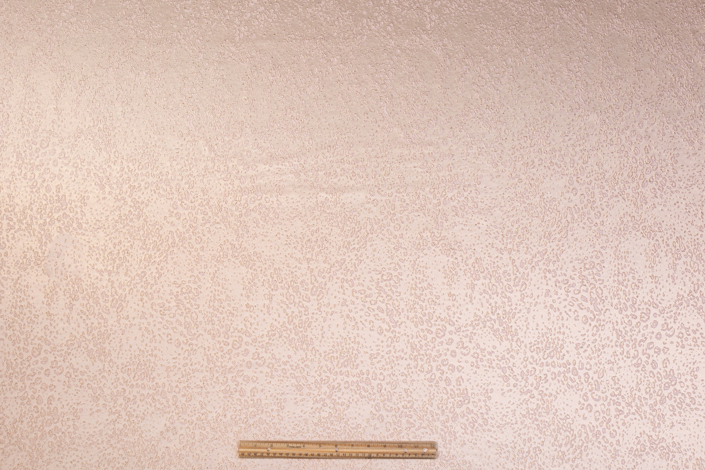 Cheetah Metallic Brocade - Blush
