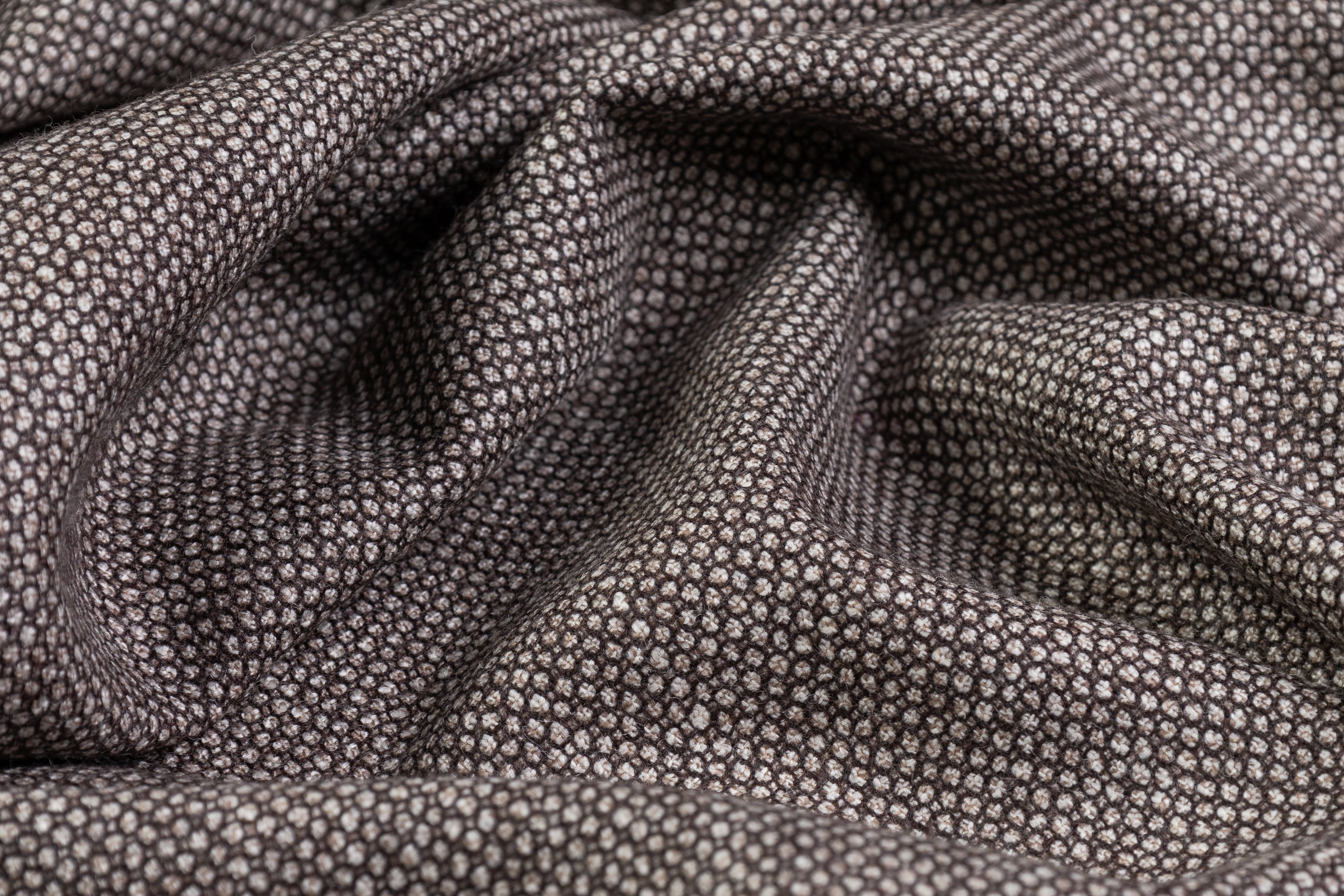 Cerruti - Italian Birdseye Wool - Taupe