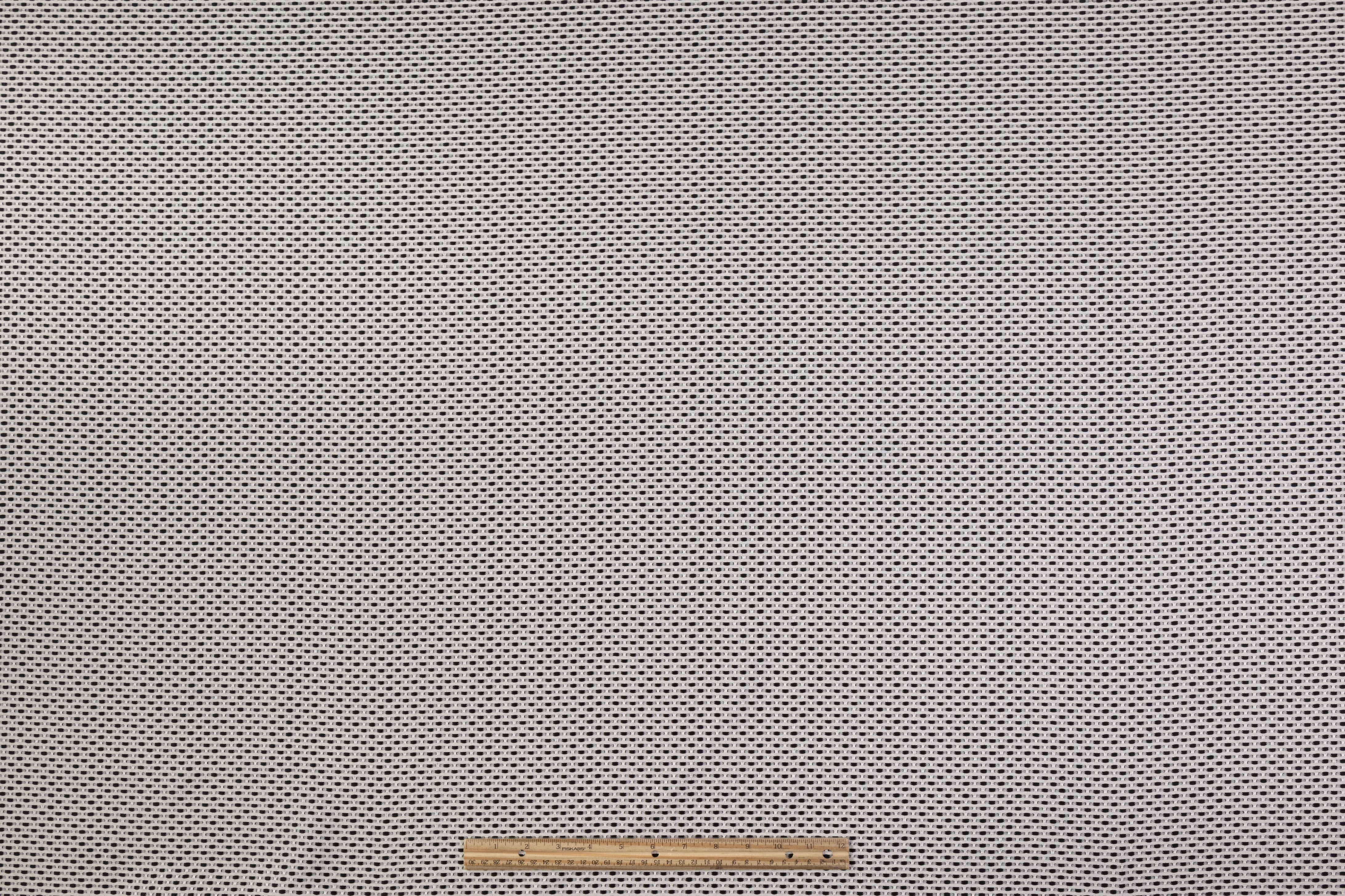 Dotted Brocade - Black / White